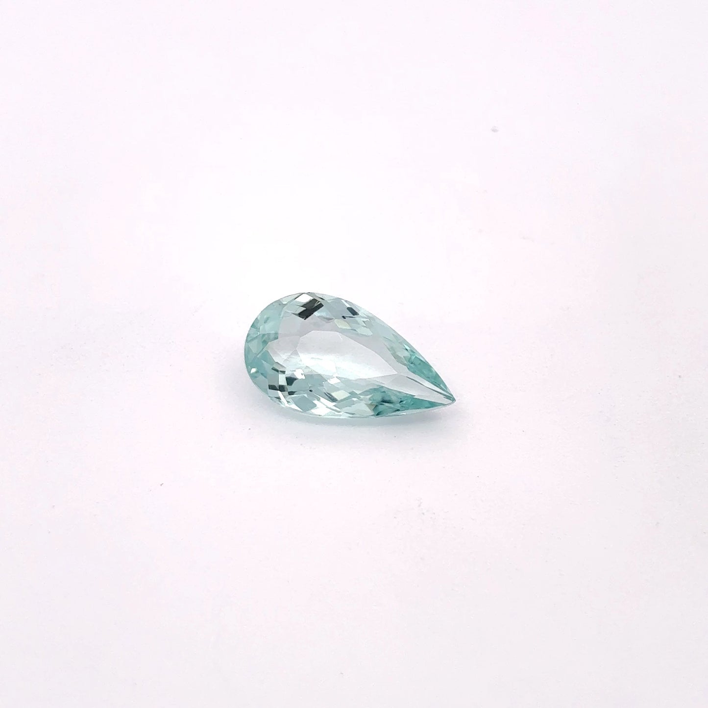 1.50ct Blue Aquamarine Pear cut, 11.3x6.4mm