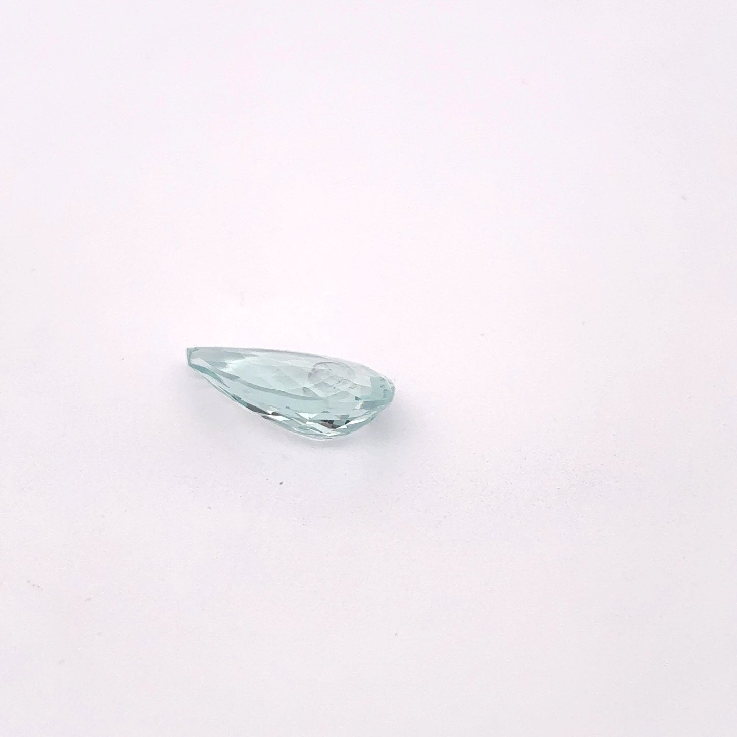 1.50ct Blue Aquamarine Pear cut, 11.3x6.4mm