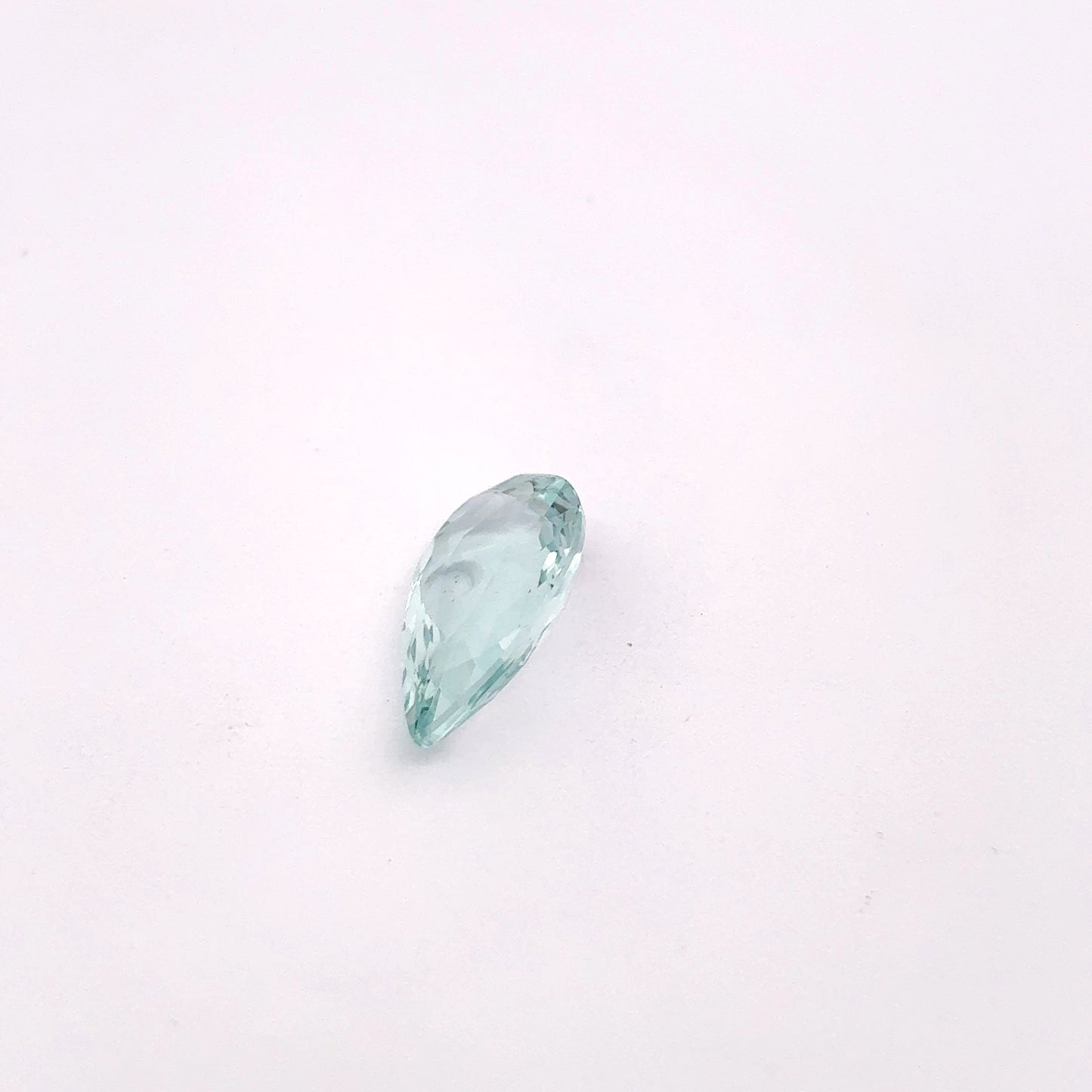 1.50ct Blue Aquamarine Pear cut, 11.3x6.4mm