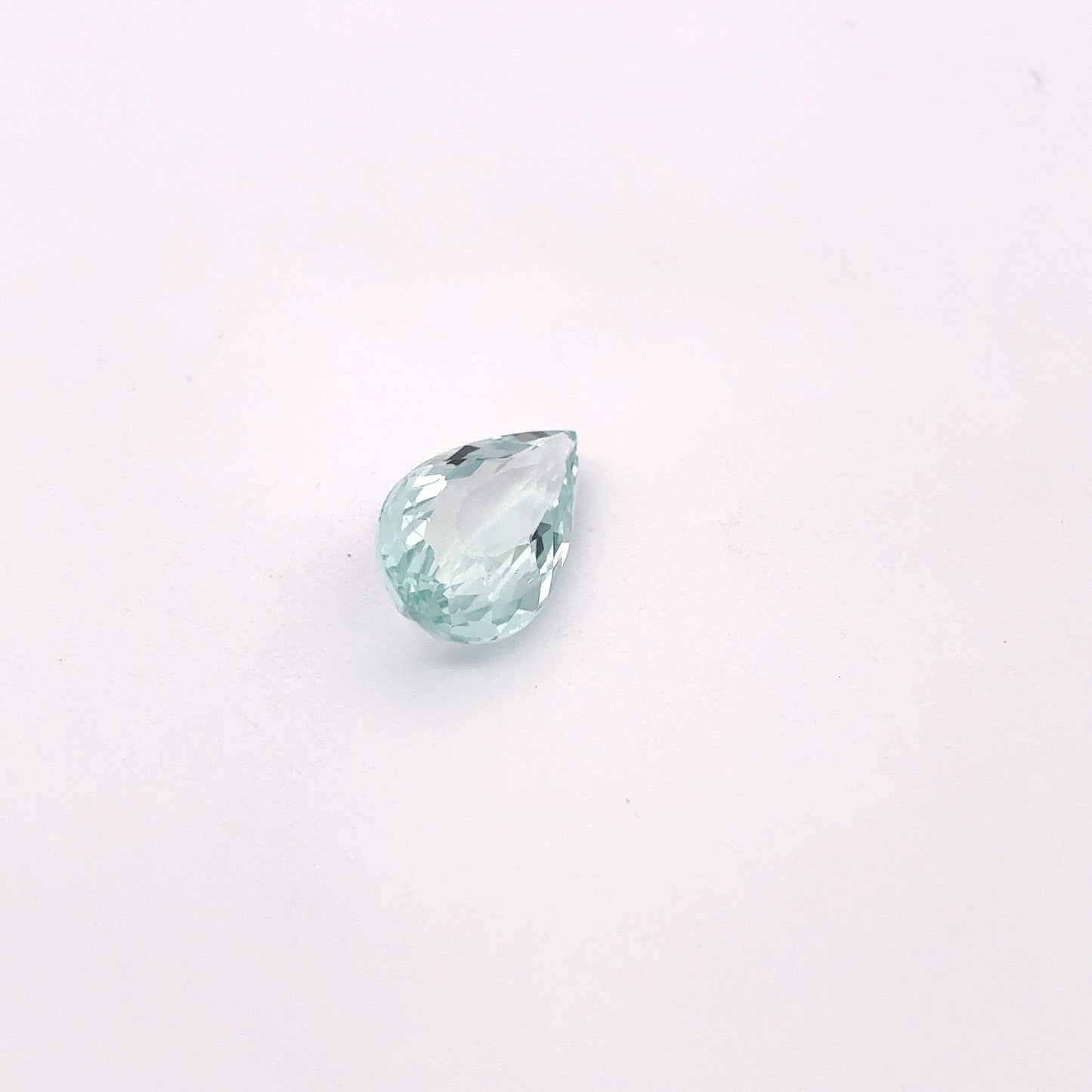 1.50ct Blue Aquamarine Pear cut, 11.3x6.4mm