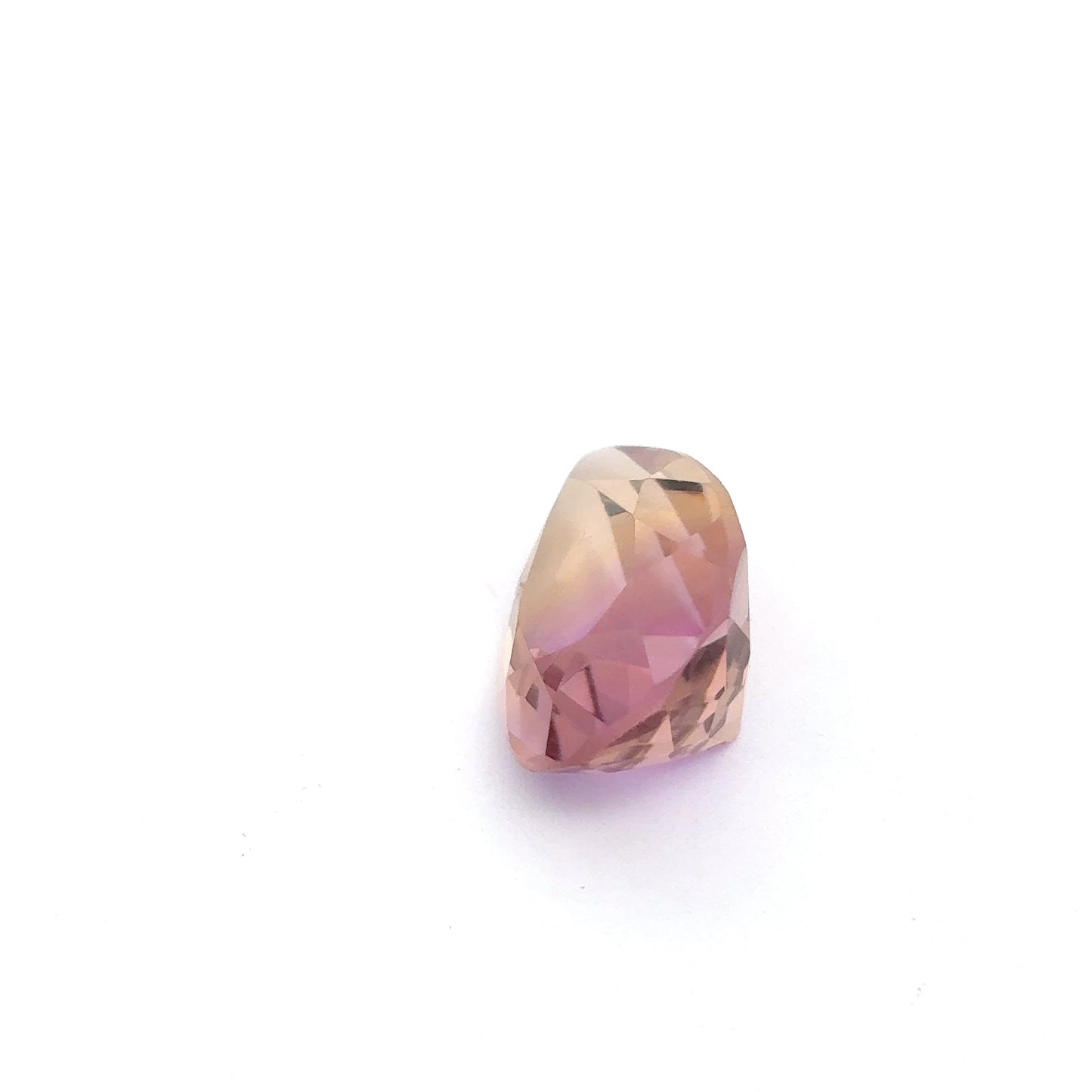 6.42 Carat Ametrine 14x10mm Pear Bi-Color Gemstone