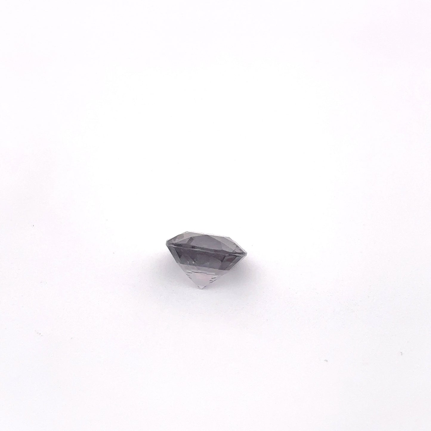 Myanmar Cushion Cut Spinel 1.78ct 7mm Purple Grey
