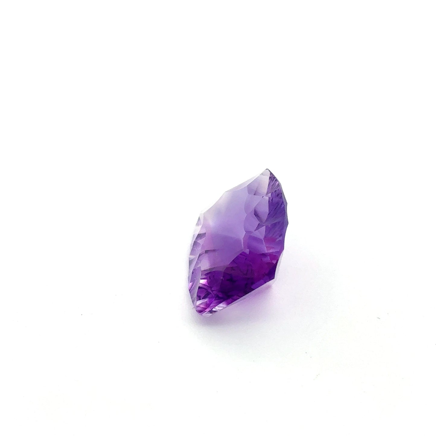 Concave Rectangle Cushion Cut Amethyst 8 carats
