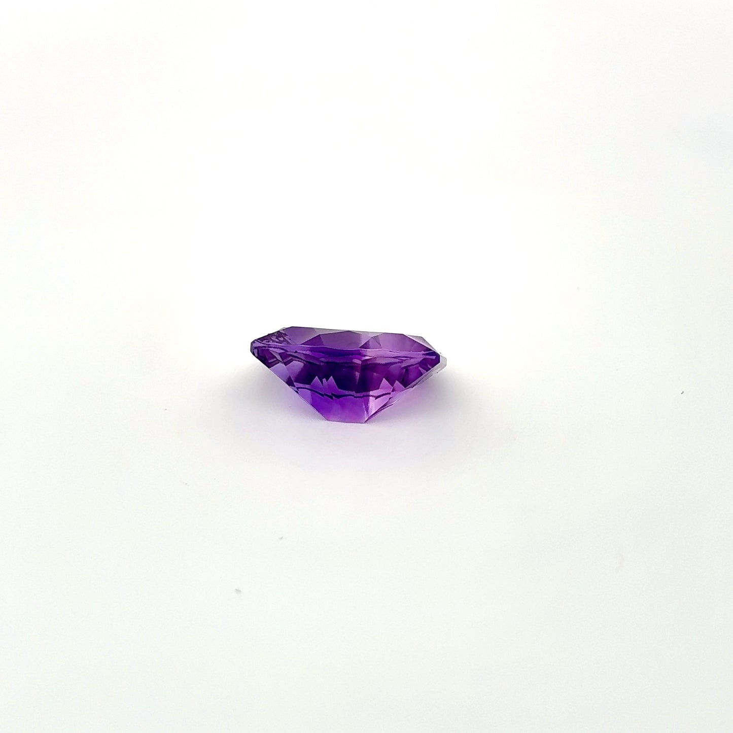 Concave Rectangle Cushion Cut Amethyst 8 carats