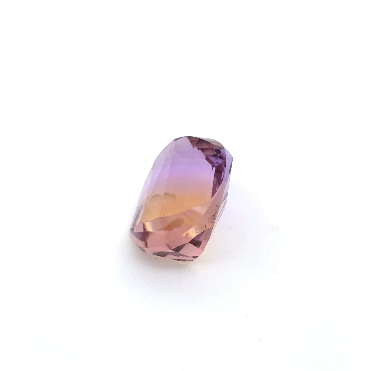 Oval Fancy Cut Ametrine Yellow and Purple 14x11mm 8.39 carats