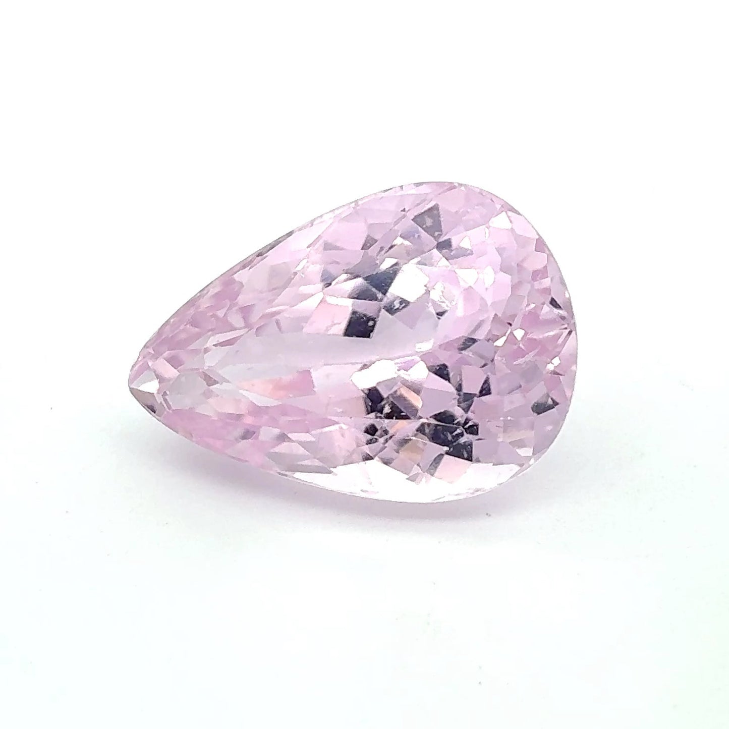 Large 23 Carat Kunzite Pear Cut 21x14.6mm