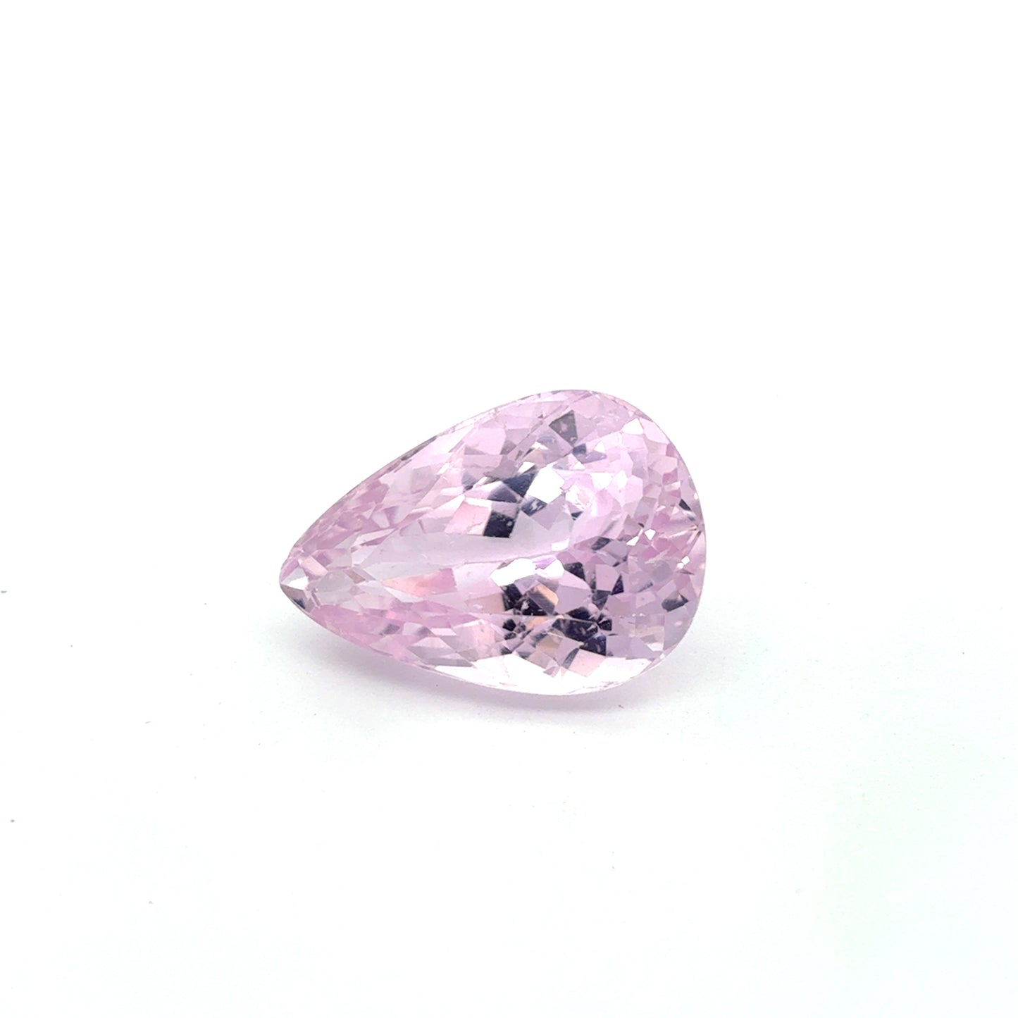 Large 23 Carat Kunzite Pear Cut 21x14.6mm