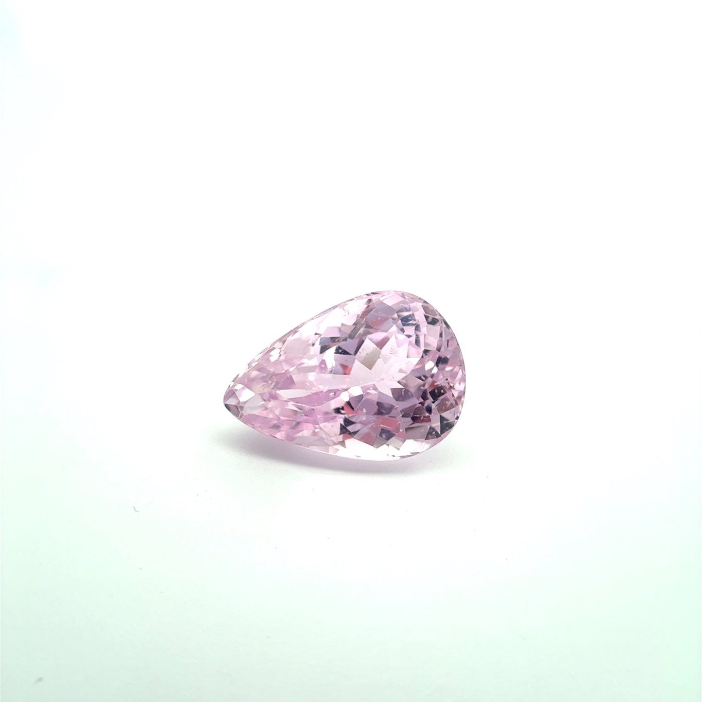 Large 23 Carat Kunzite Pear Cut 21x14.6mm