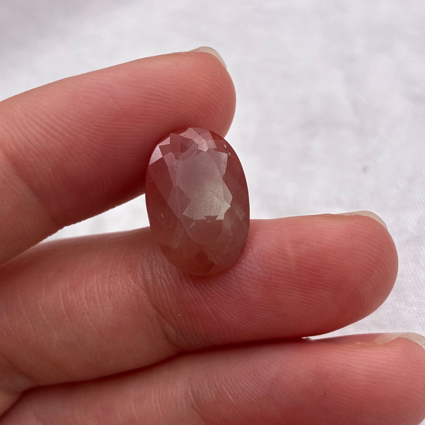 African Andesine Feldspar appr. 15x10mm Oval 6.35 Carats