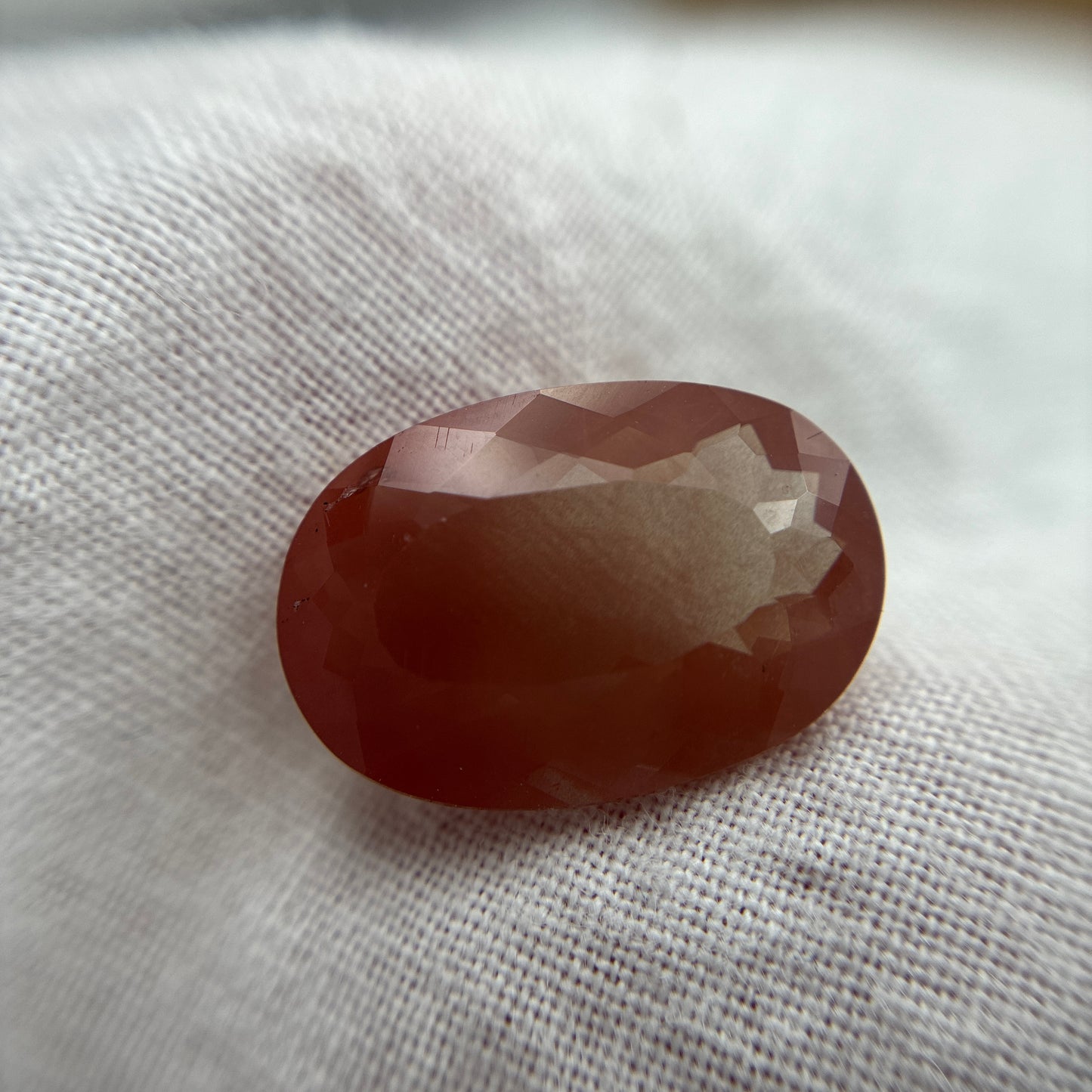 African Andesine Feldspar appr. 15x10mm Oval 6.35 Carats