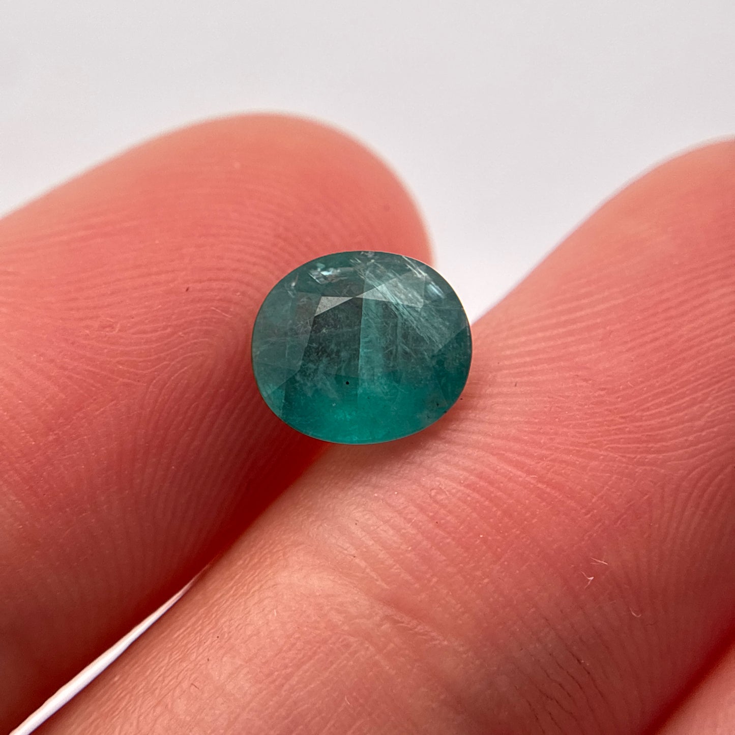 Natural Grandidierite Oval Round 7.8x7.1mm 1.58 Carats