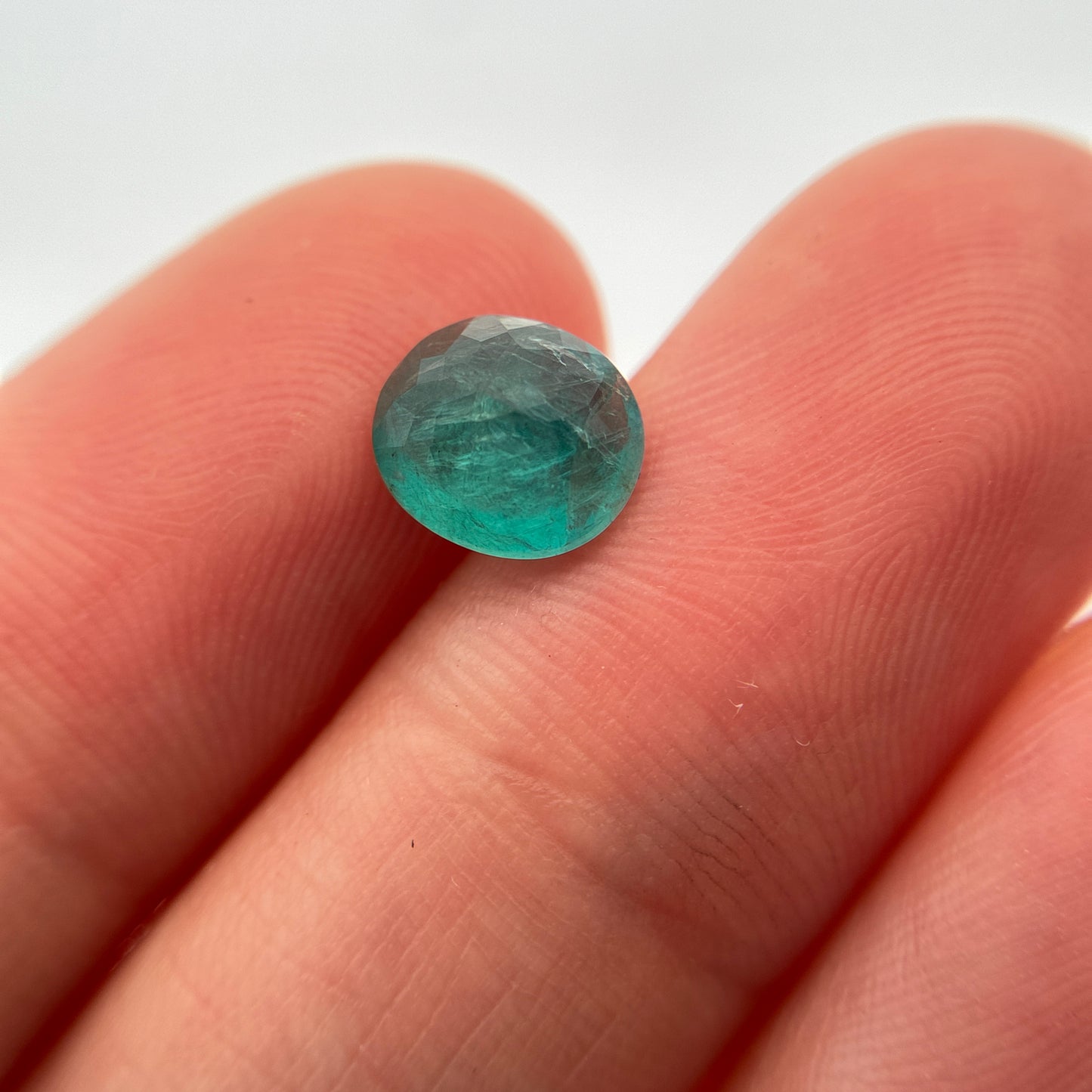 Natural Grandidierite Oval Round 7.8x7.1mm 1.58 Carats