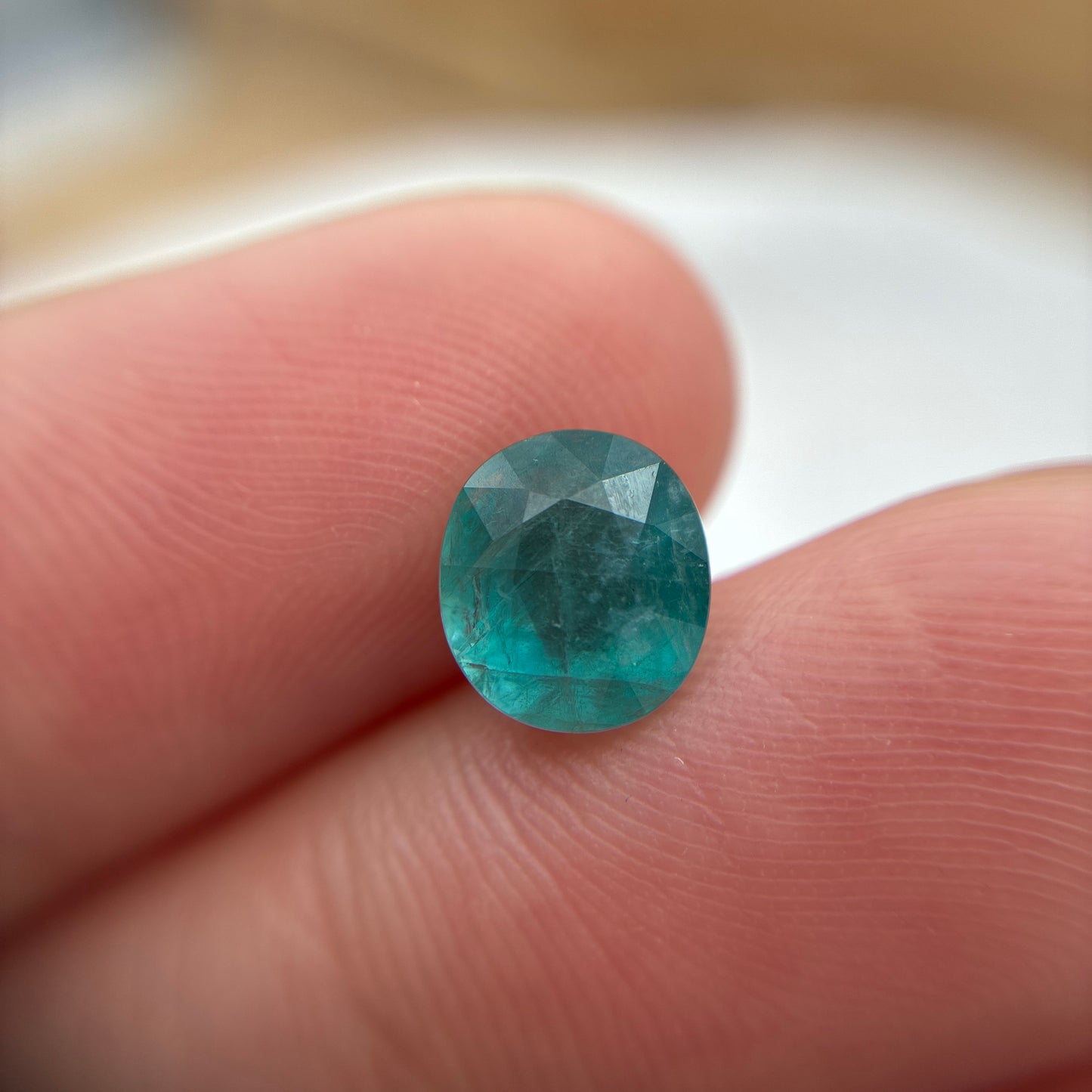 Natural Grandidierite Oval Round 7.8x7.1mm 1.58 Carats