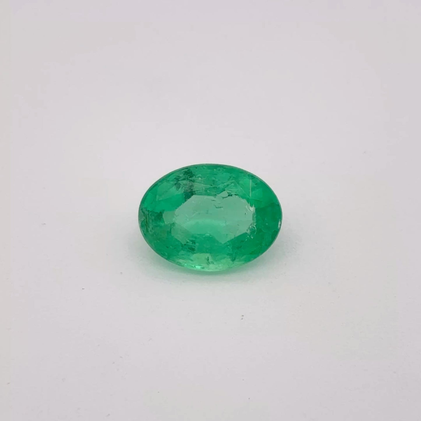 8x6mm Natural Green Emerald, 1.14 carat