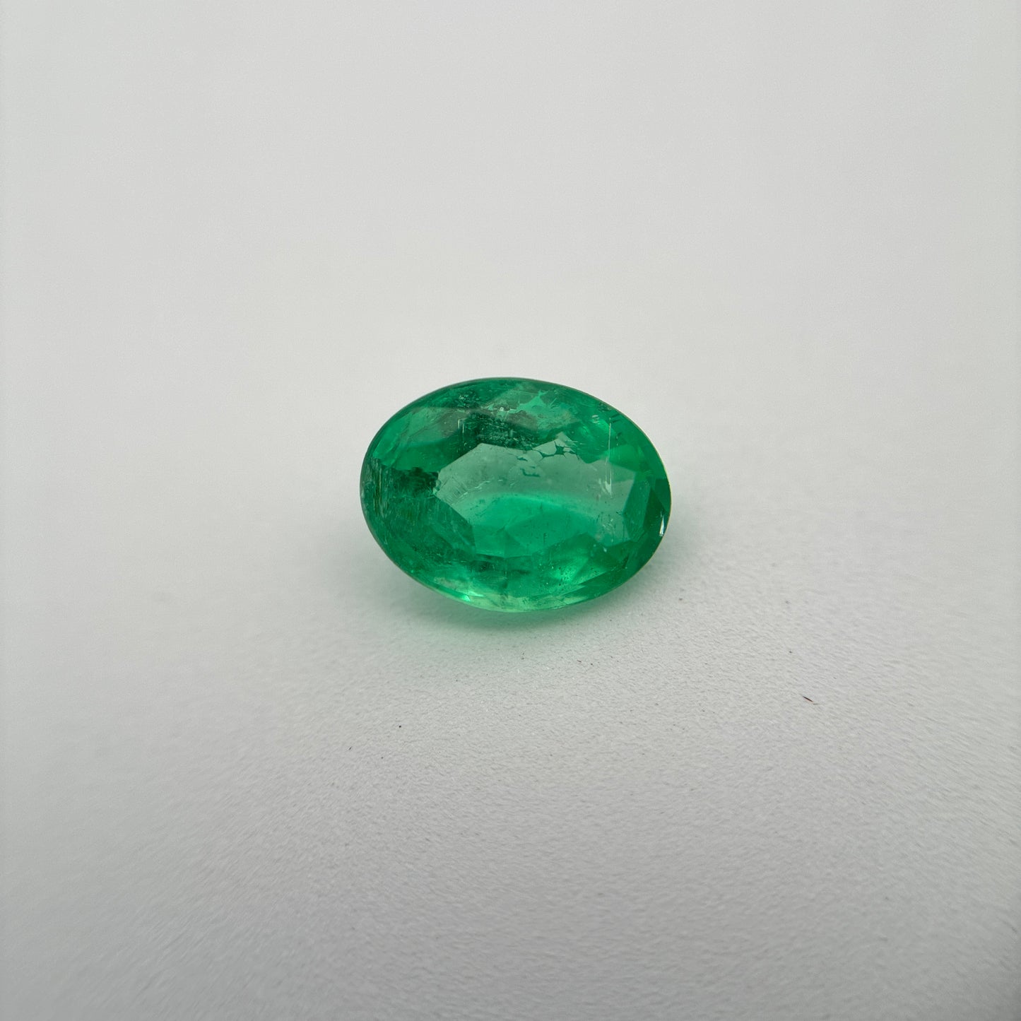 8x6mm Natural Green Emerald, 1.14 carat