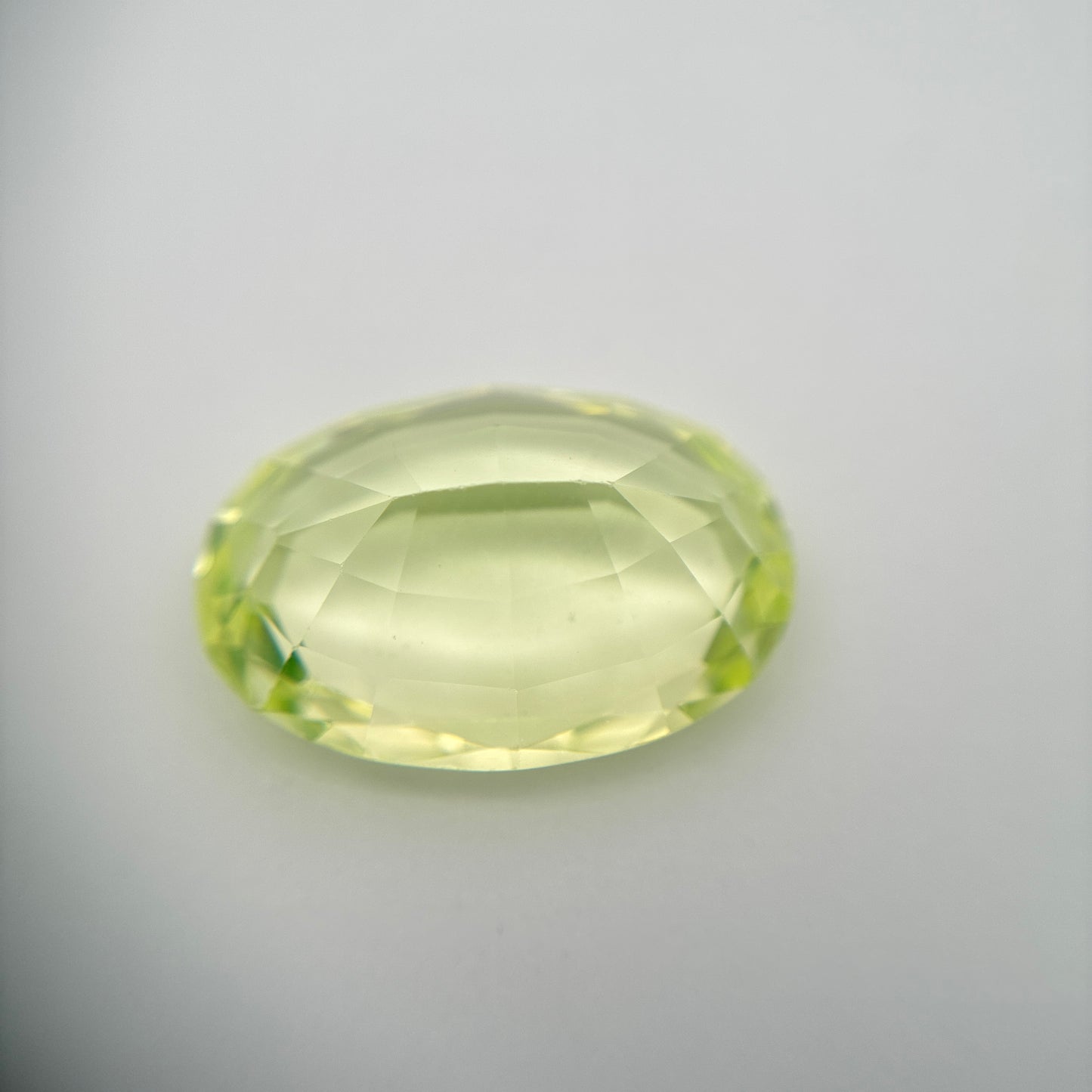 18x13mm Lab Created Green Spinel, 13.28 carat