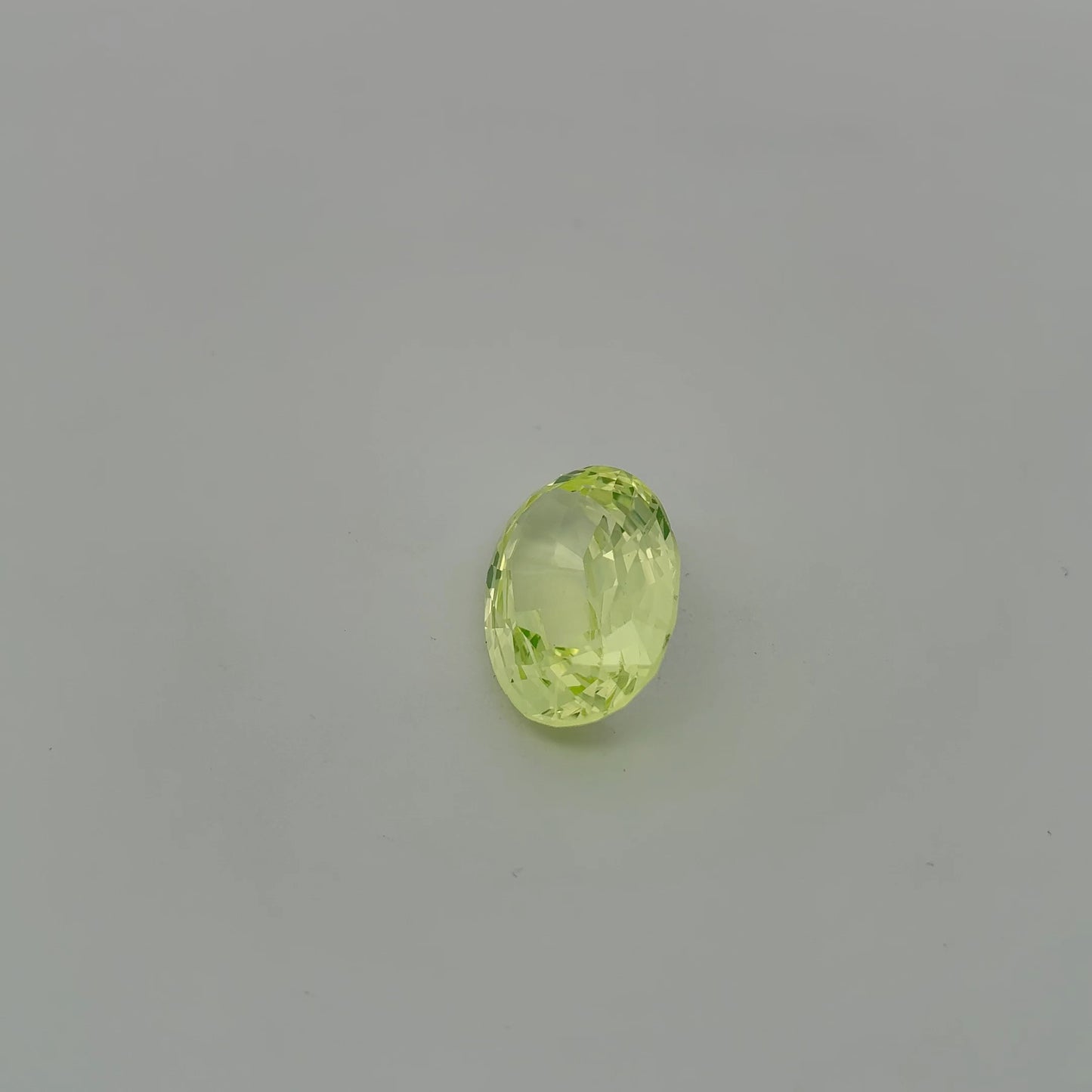 18x13mm Lab Created Green Spinel, 13.28 carat