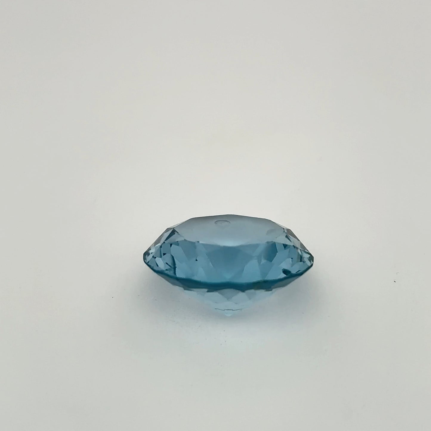 16.5mm Round Lab Created Spinel, Blue, 17 carats