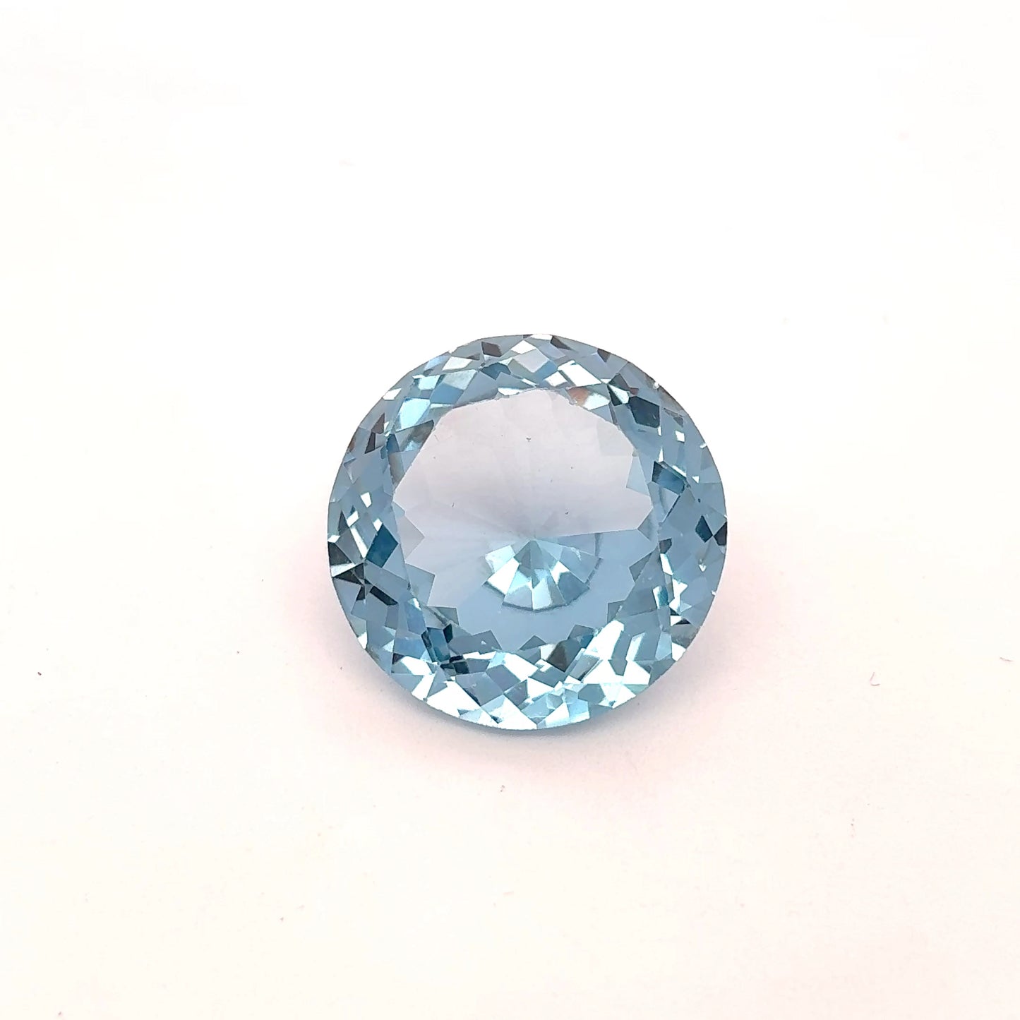 16.5mm Round Lab Created Spinel, Blue, 17 carats