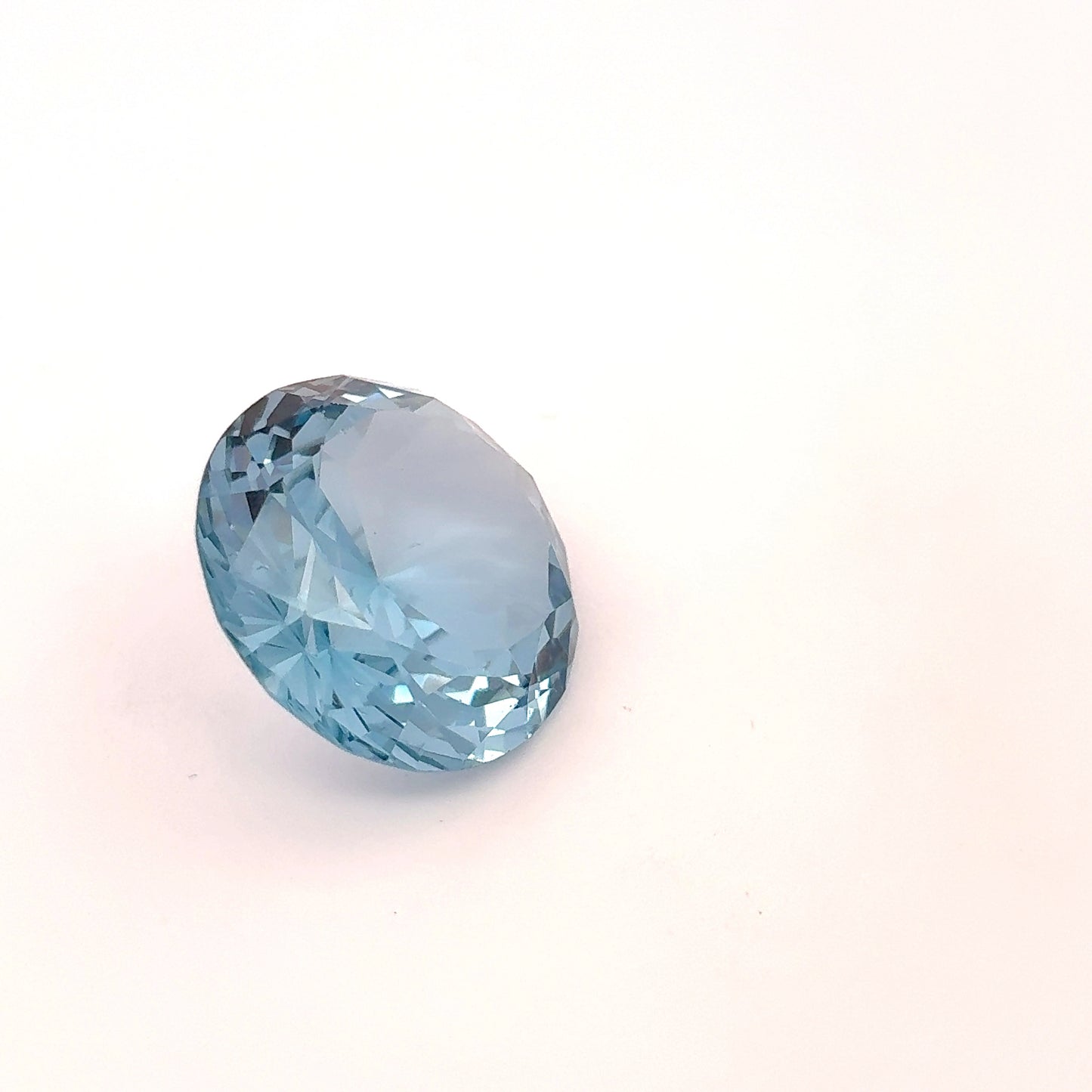 16.5mm Round Lab Created Spinel, Blue, 17 carats