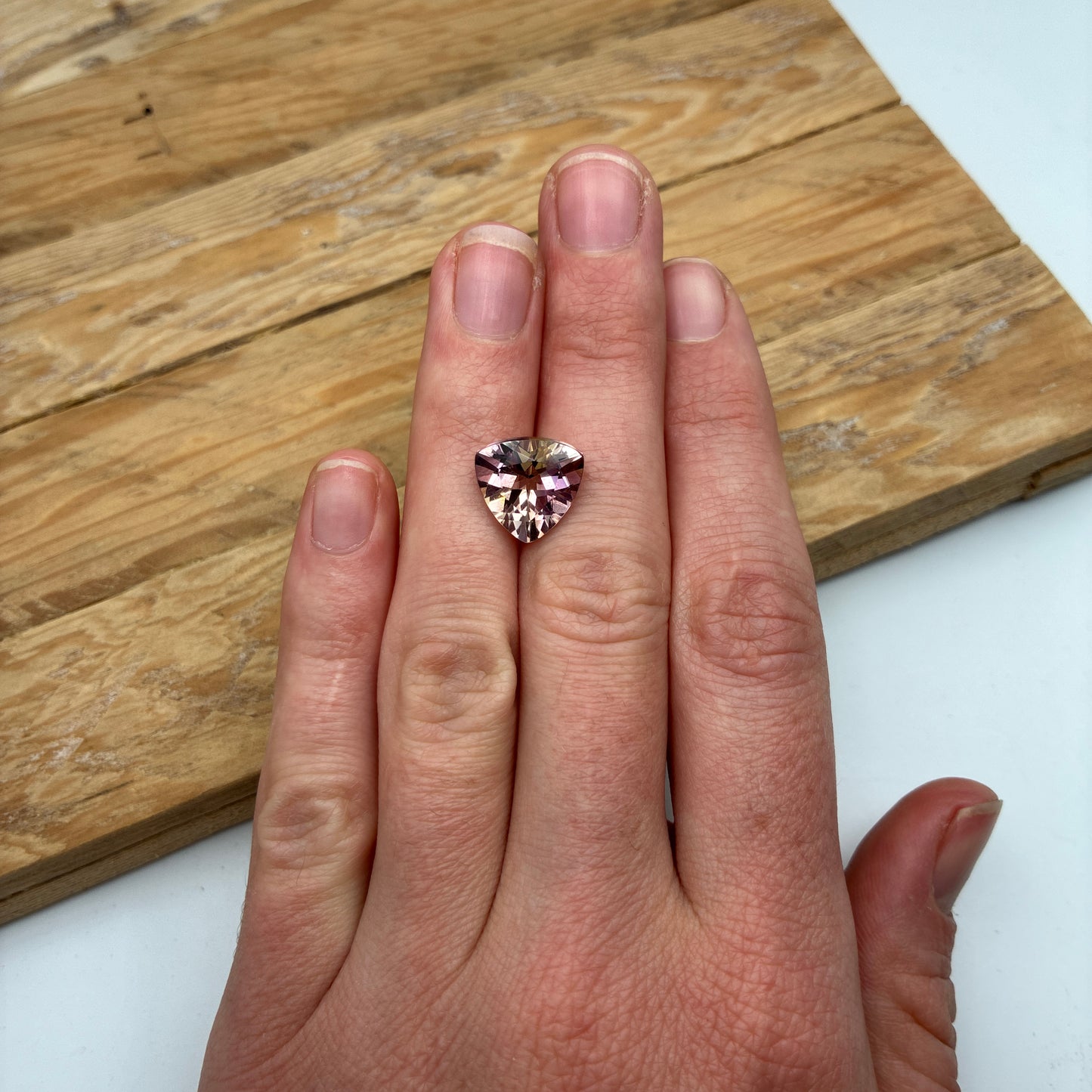 12mm Trillion Ametrine, 5.20 carat
