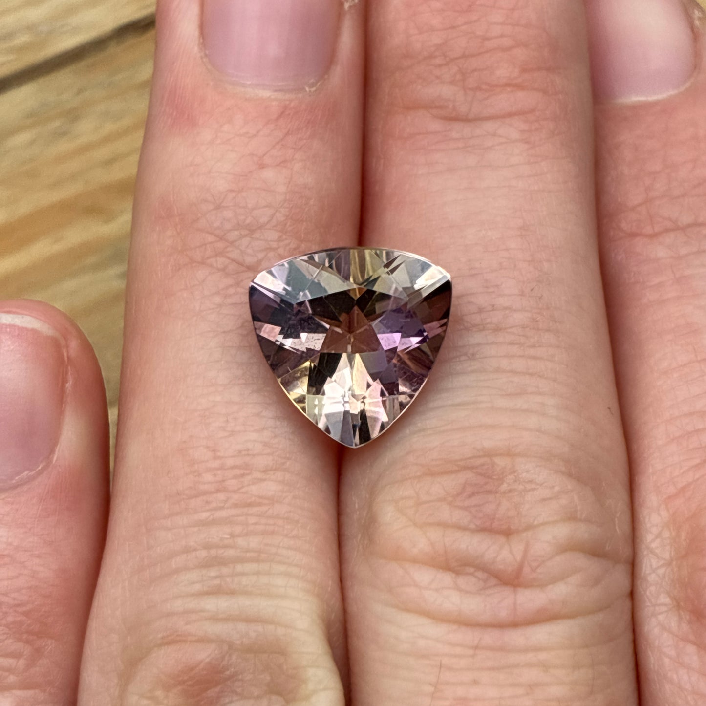 12mm Trillion Ametrine, 5.20 carat