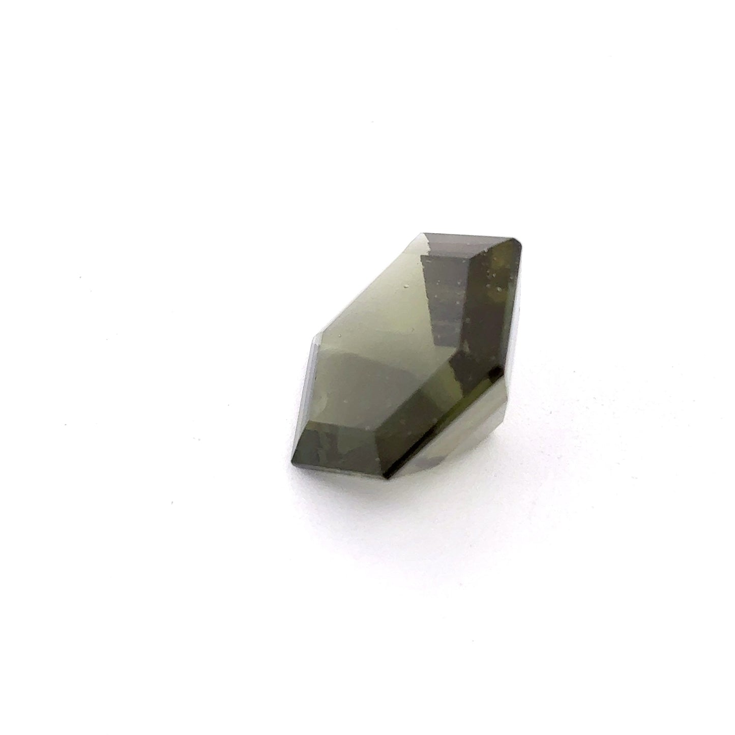 11mm Hexagon Moldavite, 3.79 carats