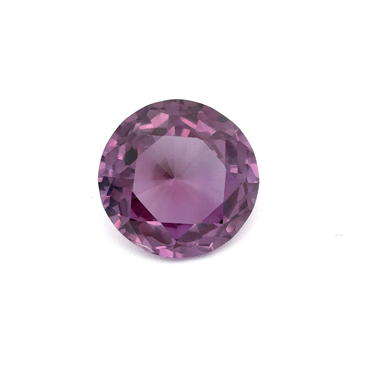 12mm Round Purple Lab Sapphire, 8.19 carat Color-Change