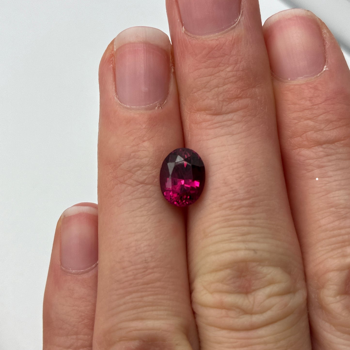 9x7mm Recycled Rhodolite Garnet, 2.82ct