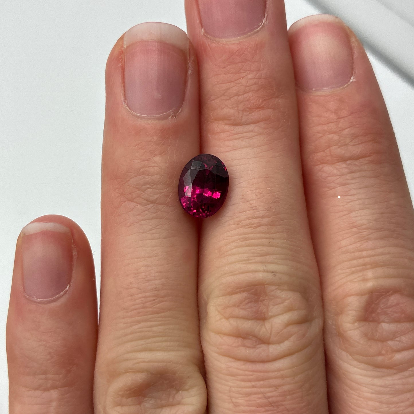 9x7mm Recycled Rhodolite Garnet, 2.82ct