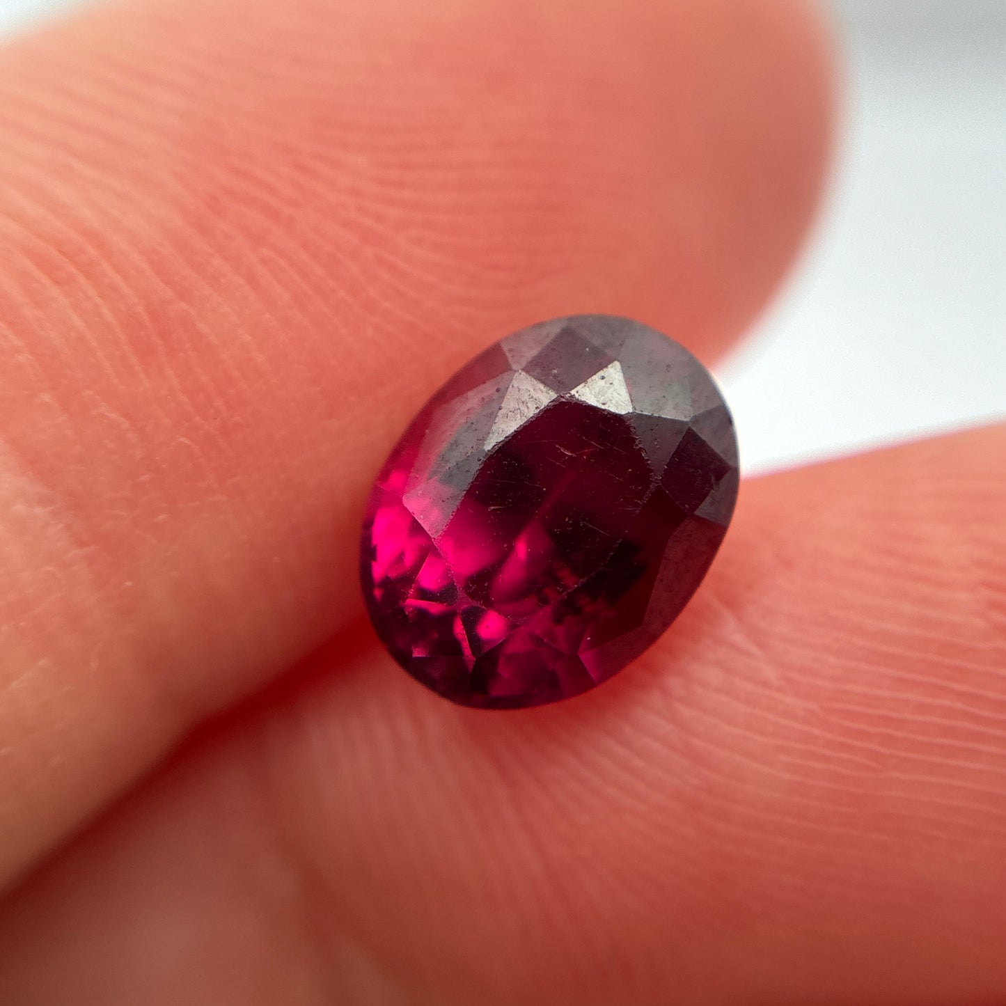 9x7mm Recycled Rhodolite Garnet, 2.82ct