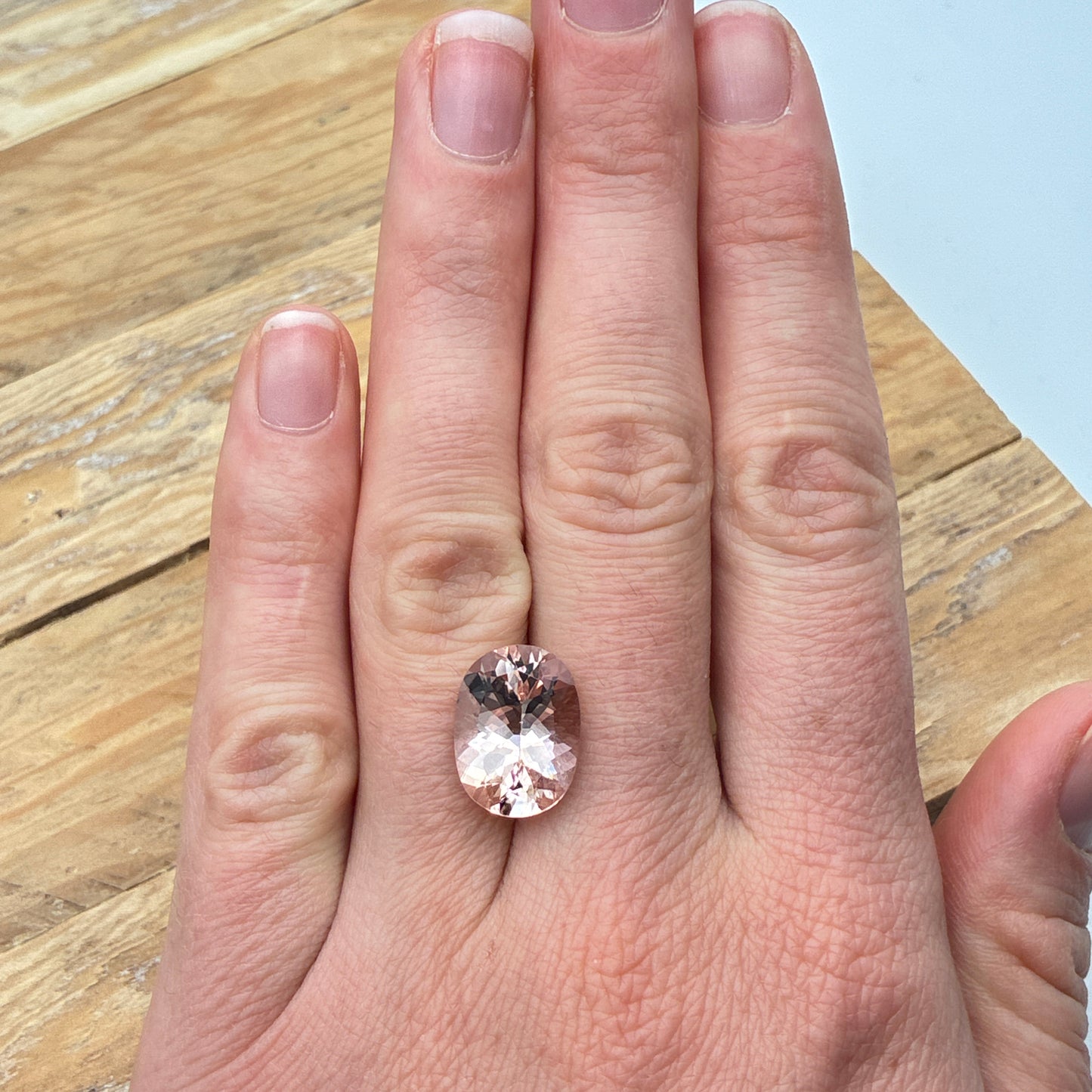 15x11mm Peach Morganite 7.11 carats