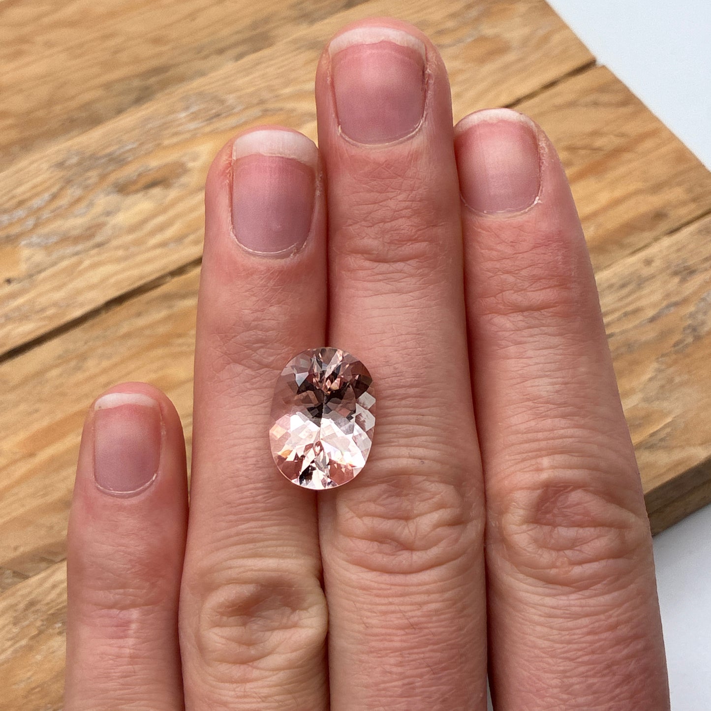 15x11mm Peach Morganite 7.11 carats