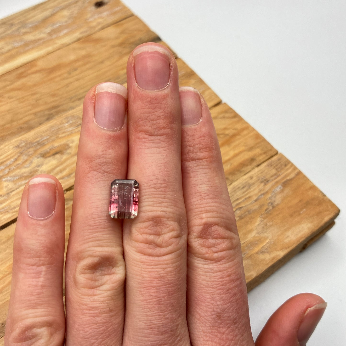 3.82 ct Watermelon Tourmaline, 11x7.7mm