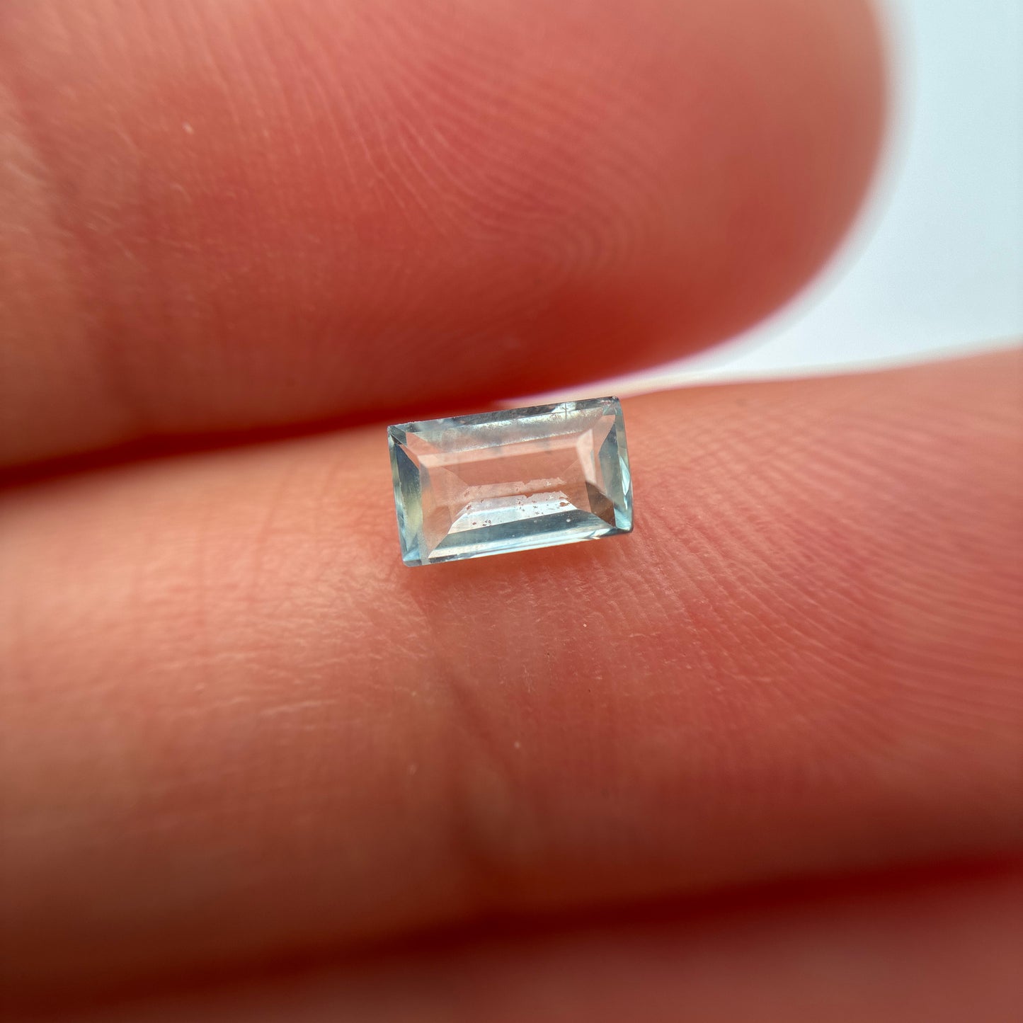 0.60 ct Light Greenish-Blue Sapphire, 0.60ct