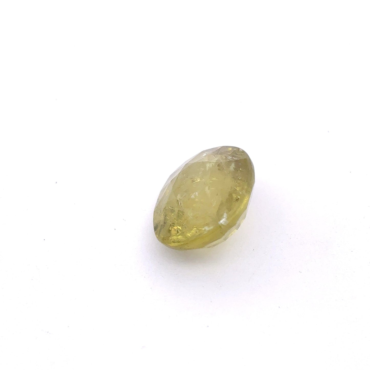 6.81 carat Green Grossular Garnet, 12x10.3mm