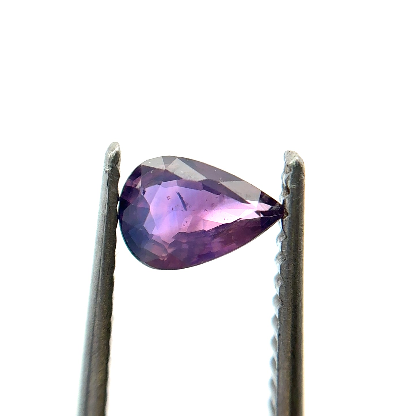 4x6mm Pear Purple Sapphire, 0.46 carat Natural Gem