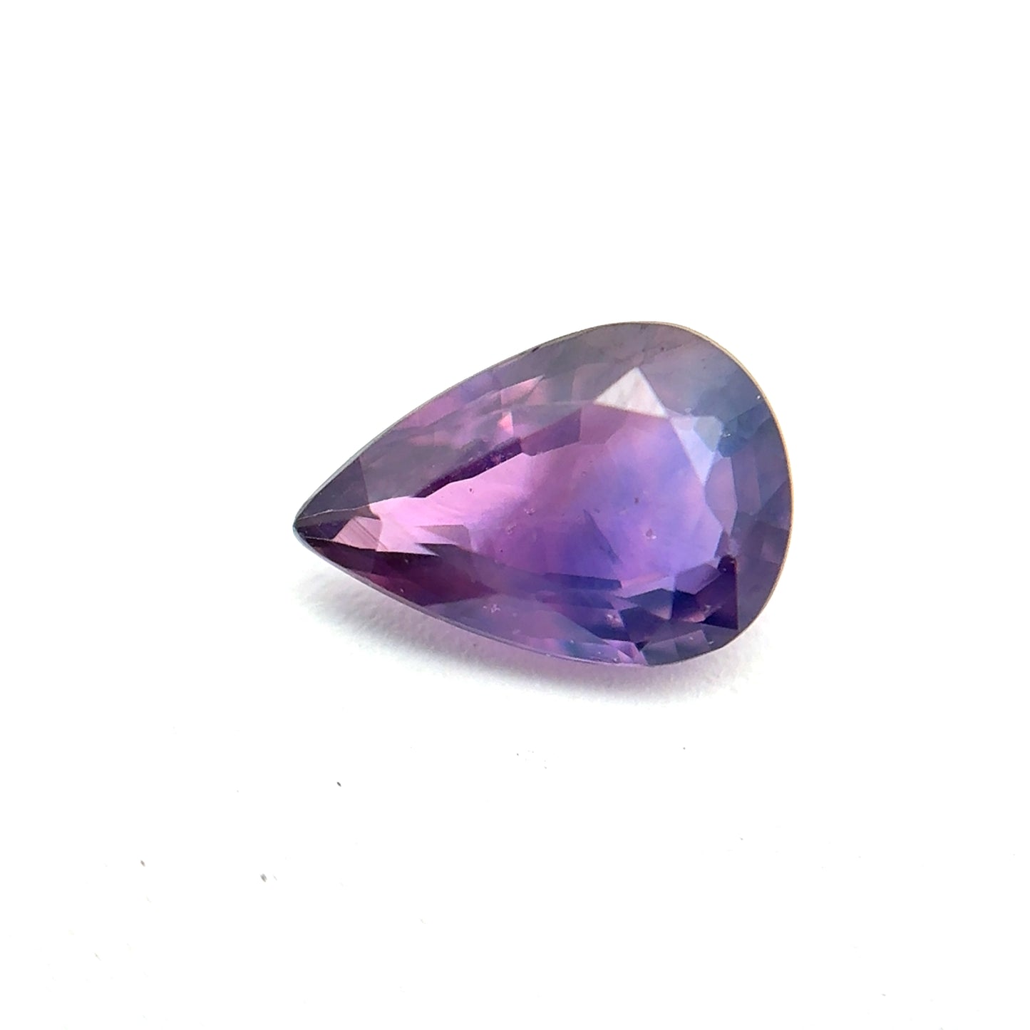 4x6mm Pear Purple Sapphire, 0.46 carat Natural Gem