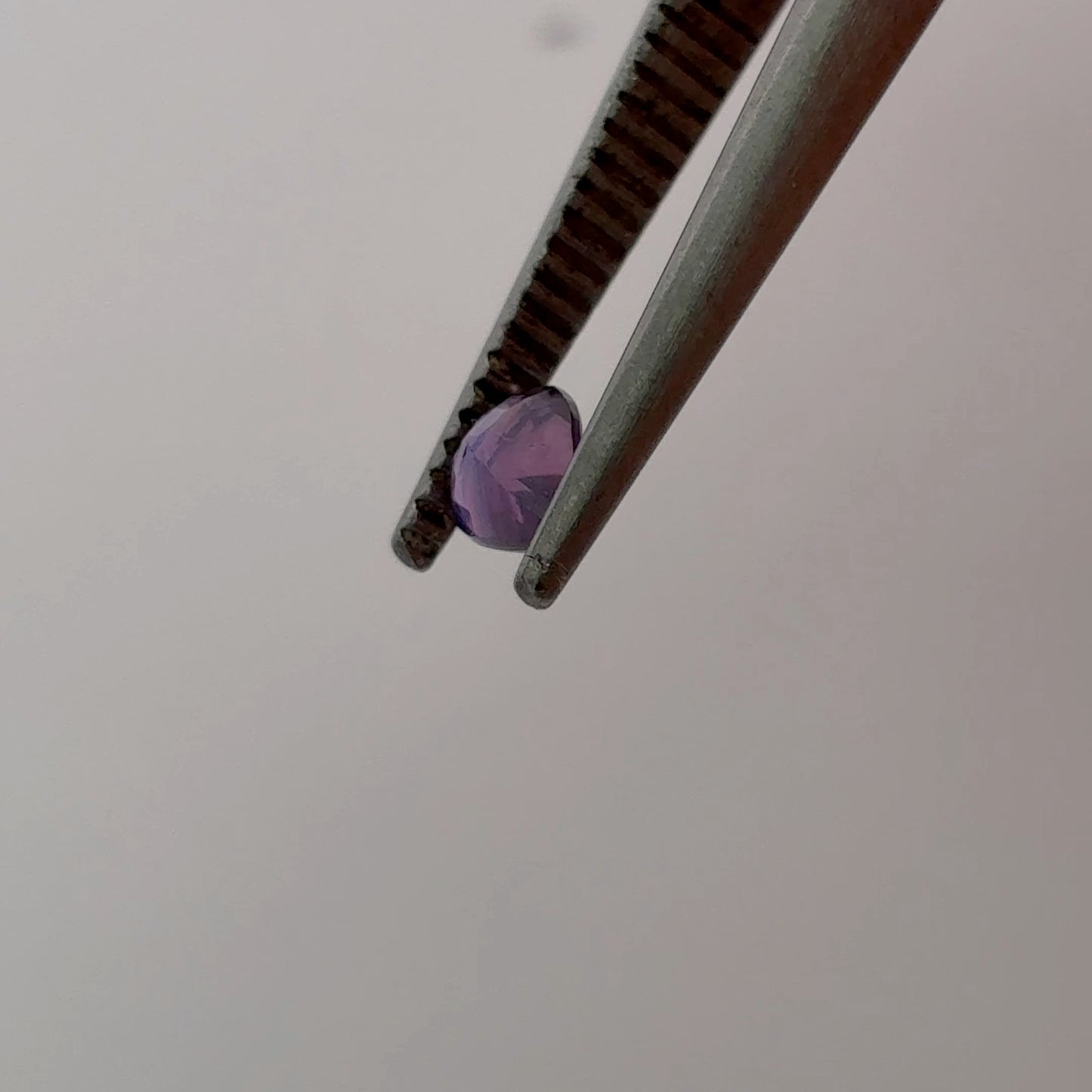 4x6mm Pear Purple Sapphire, 0.46 carat Natural Gem