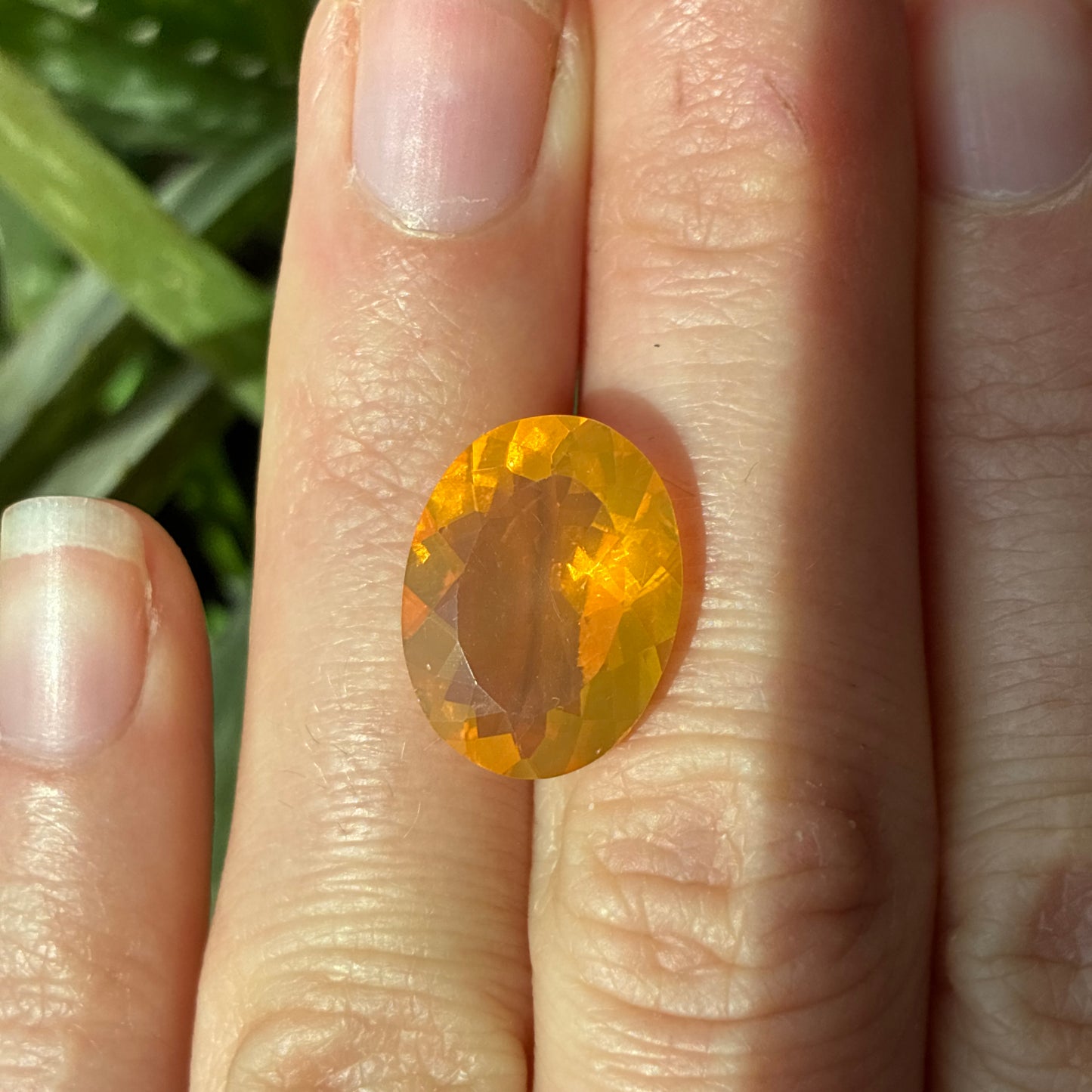 16x12mm Orange Fire Opal, 5.30 carats