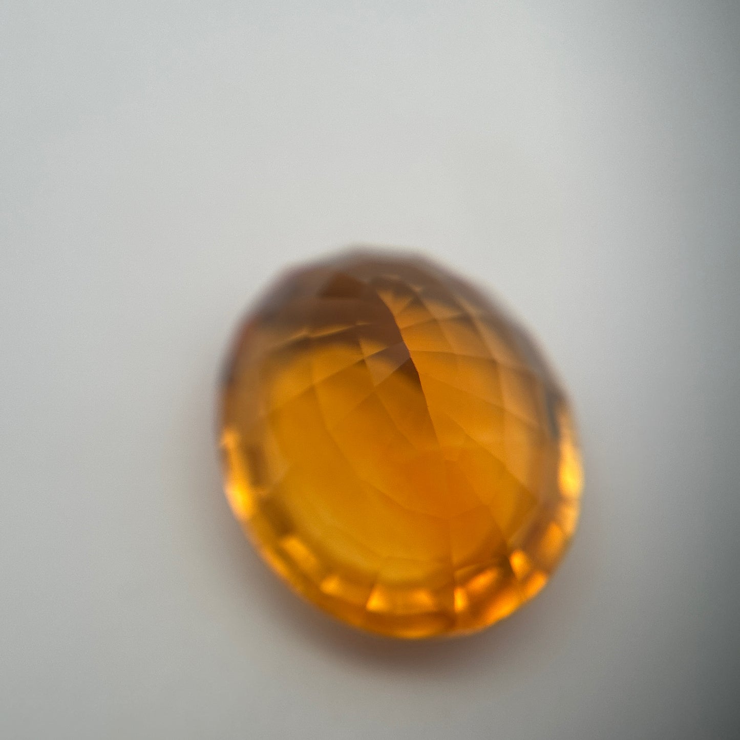 10.63 carat Orange Citrine 15.8x13.2mm