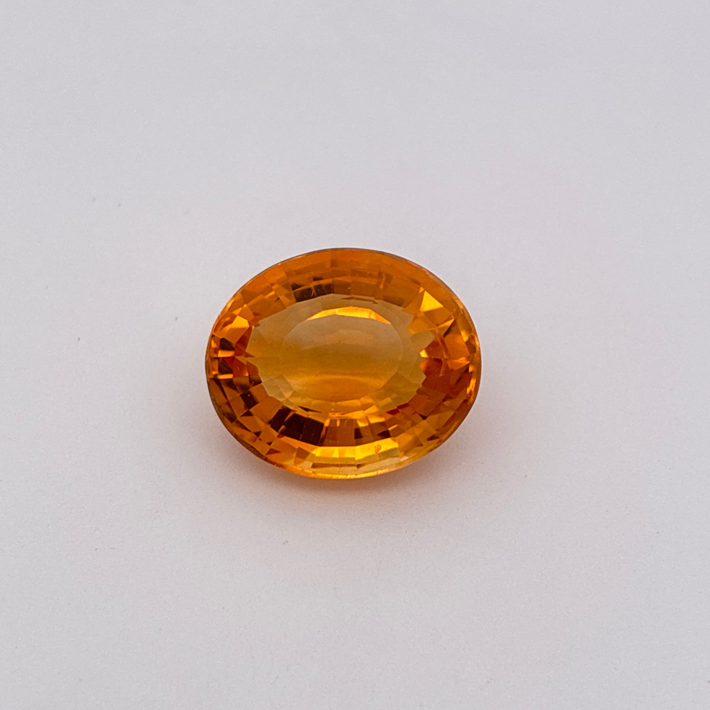 10.63 carat Orange Citrine 15.8x13.2mm