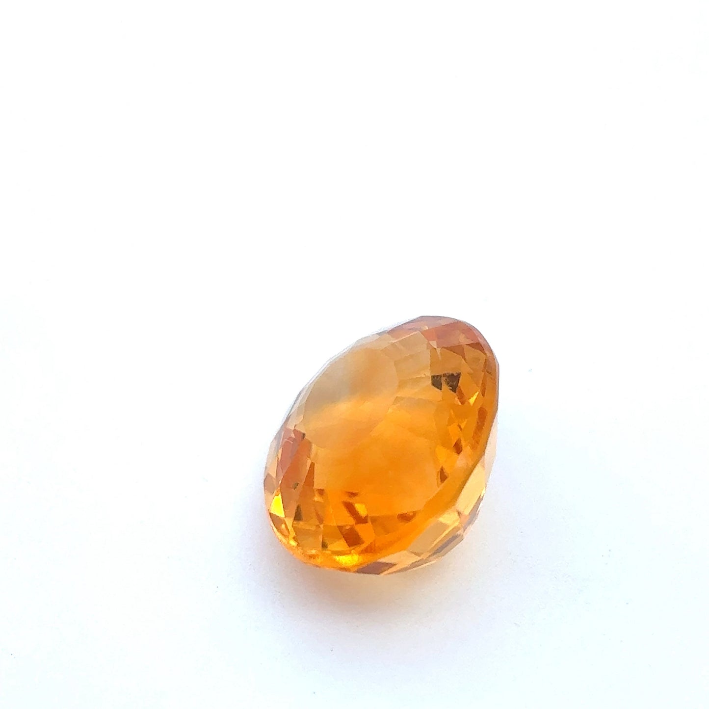 10.63 carat Orange Citrine 15.8x13.2mm