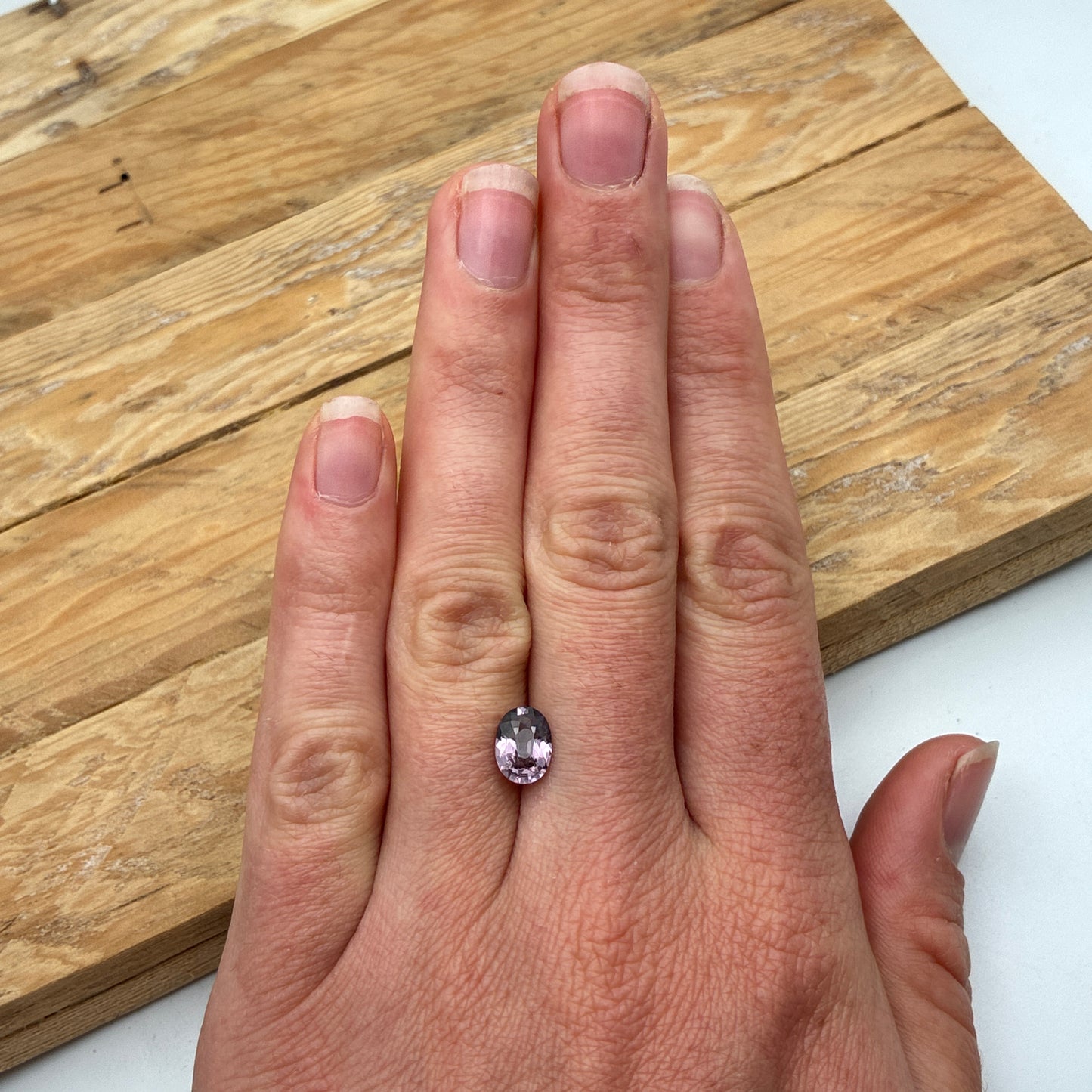 1.55 carat Natural Purple Spinal, 8.6x6.3mm