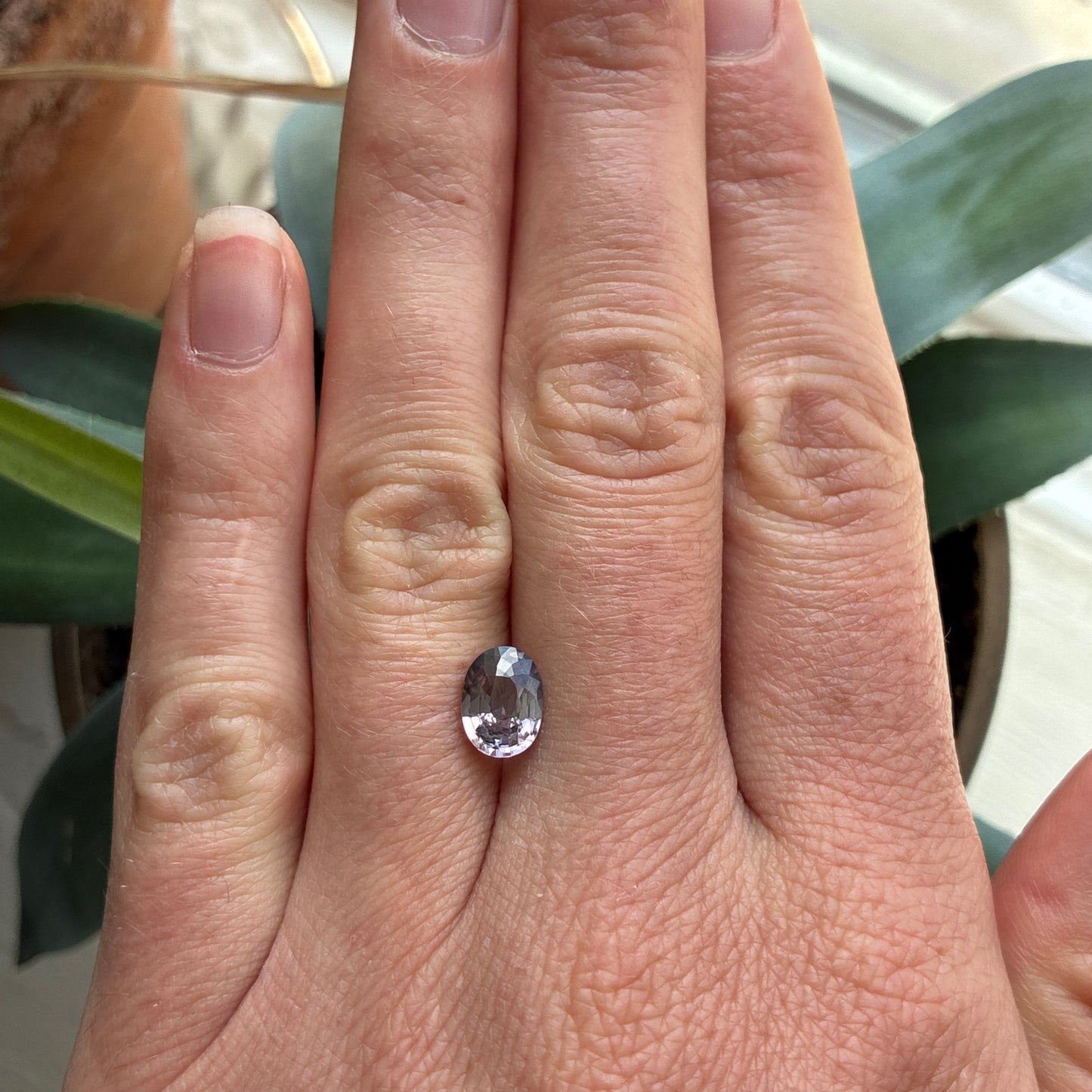 1.55 carat Natural Purple Spinal, 8.6x6.3mm