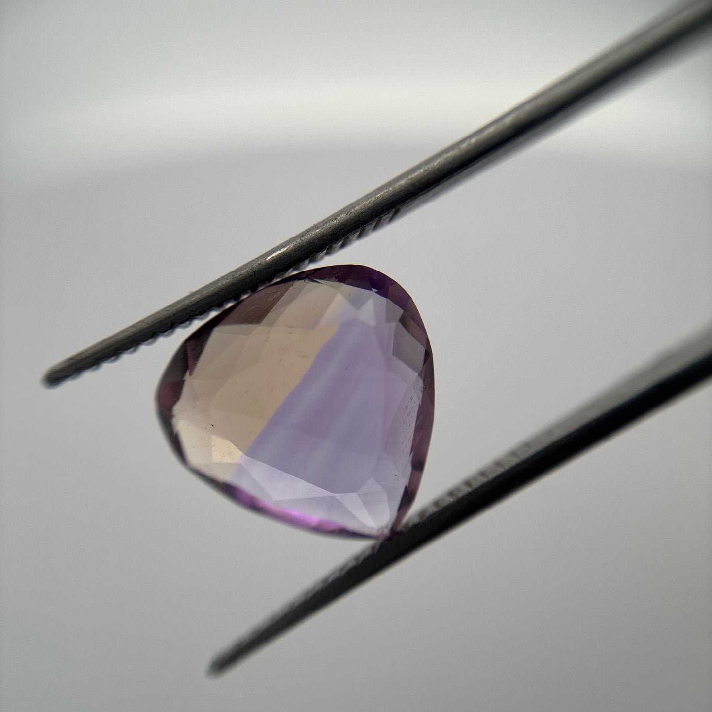 12mm Pear-Cut Purple Ametrine, 4.31 carat Loose Gemstone