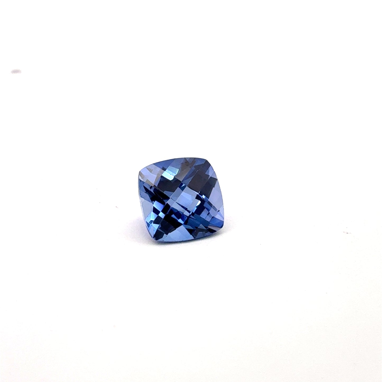 9mm Cushion Blue Lab Sapphire, 4.48 carat
