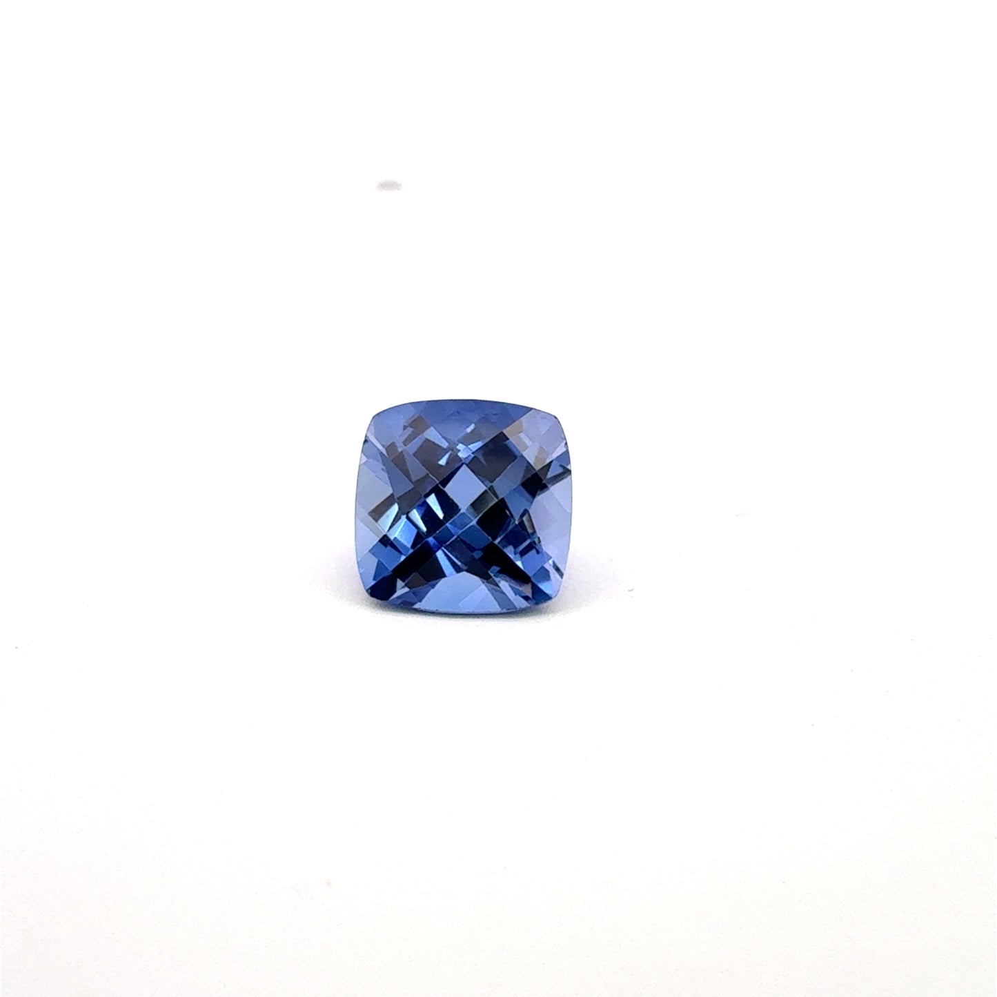 9mm Cushion Blue Lab Sapphire, 4.48 carat