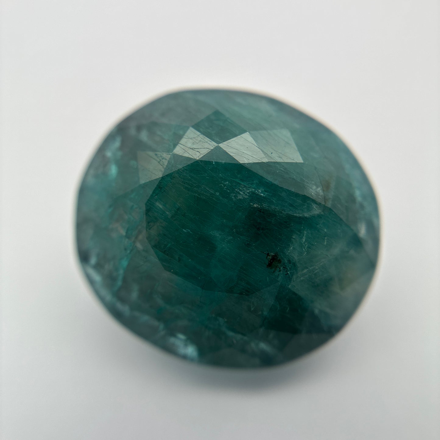 14.88 carat Blue-Green Grandidierite