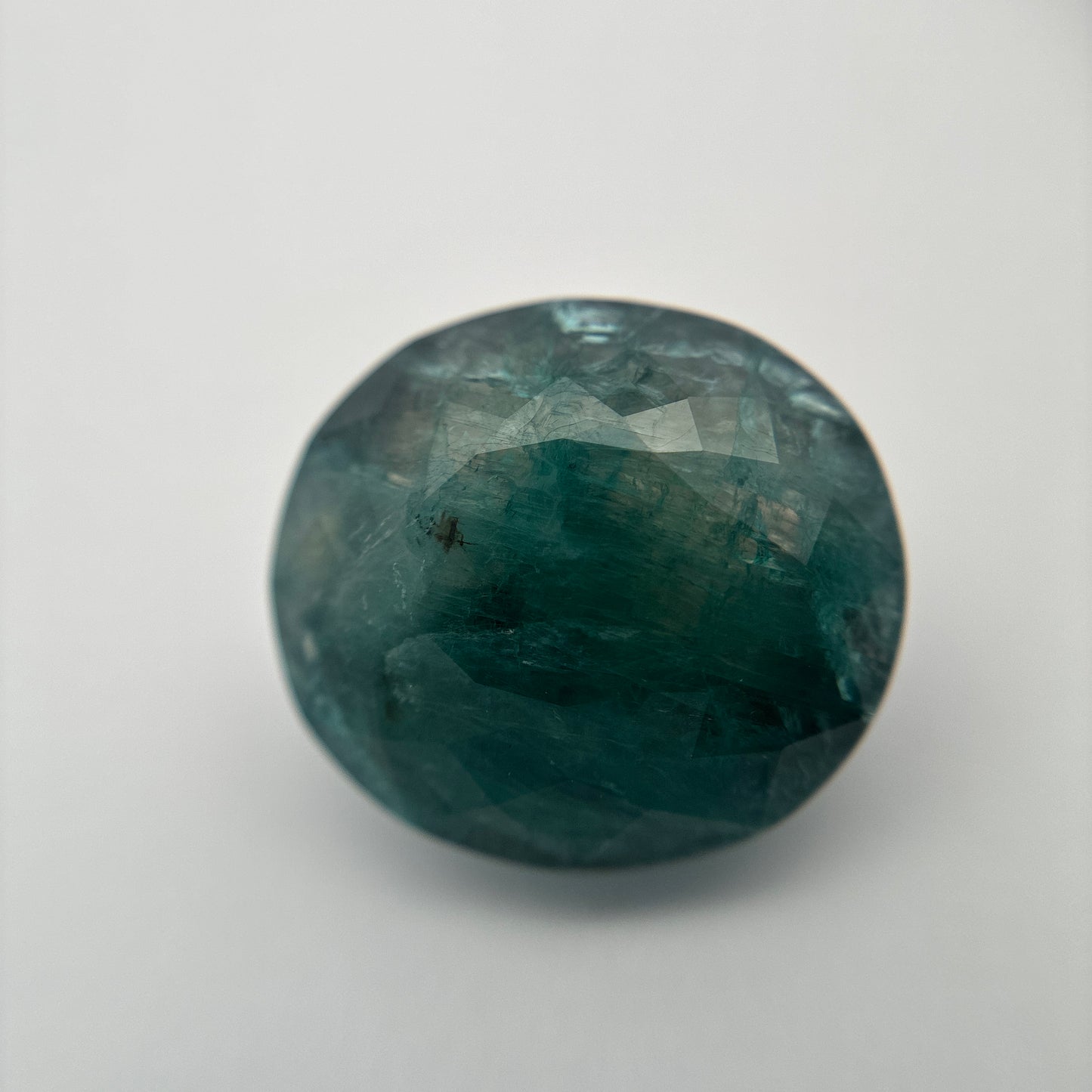 14.88 carat Blue-Green Grandidierite